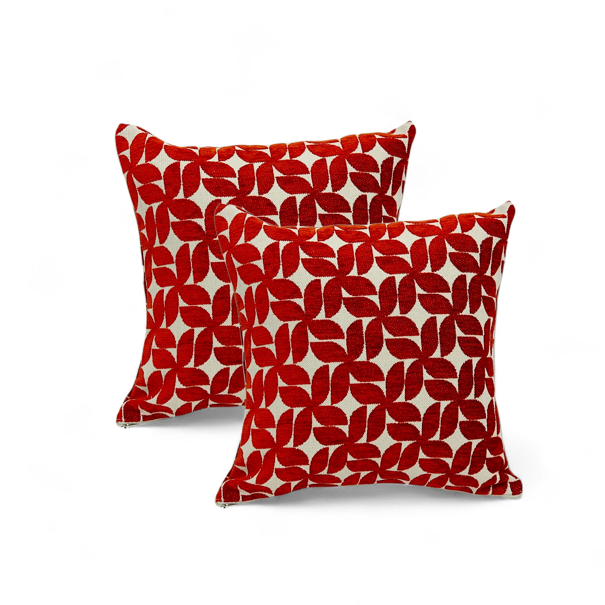 Linke Licardo Kissenh&uuml;lle Beltana 40x40 cm 2er-Set rot - Bild 1