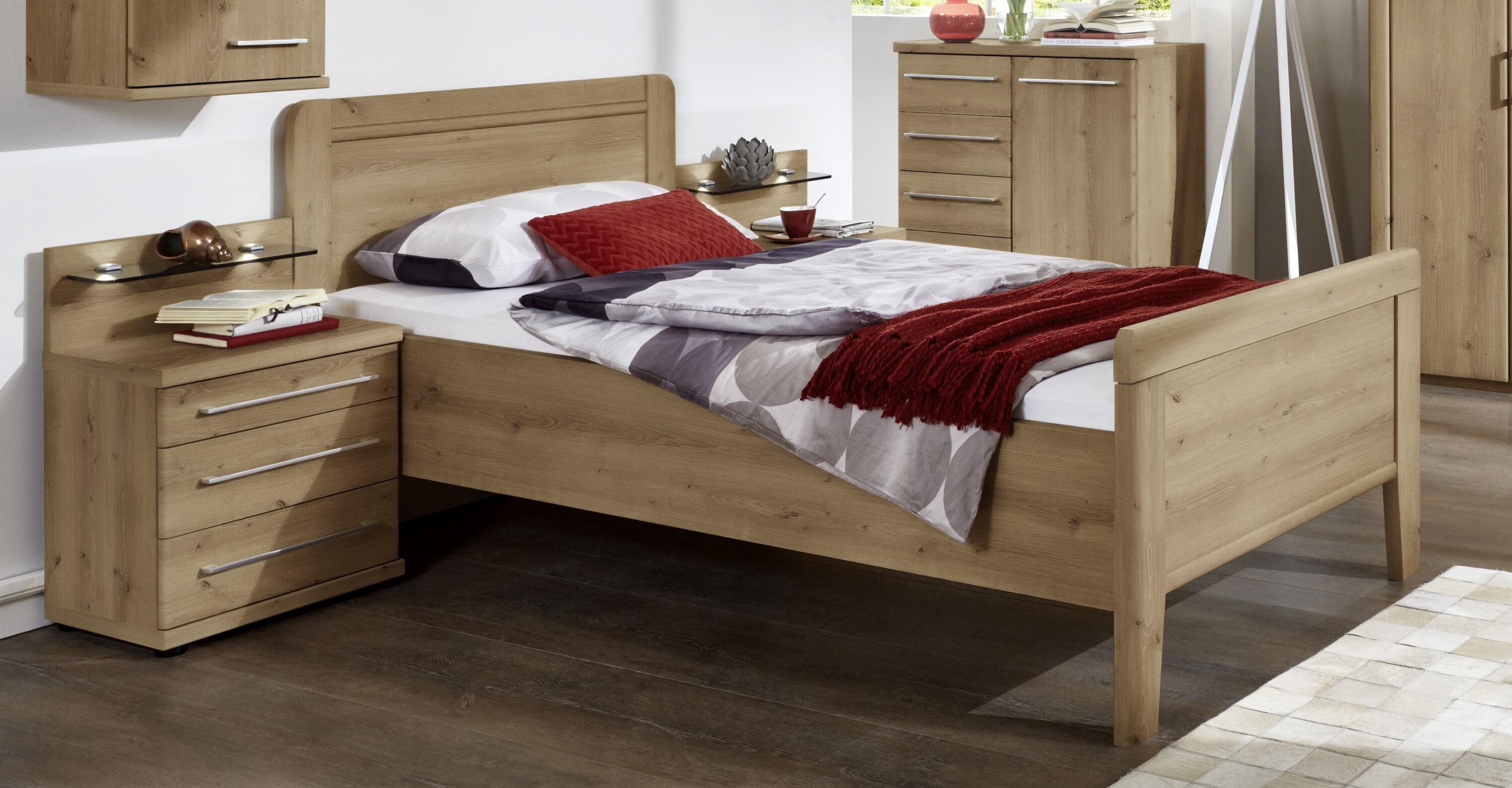 Vaja M&ouml;bel Einzelbett Manaui 100x200 cm - Bild 1