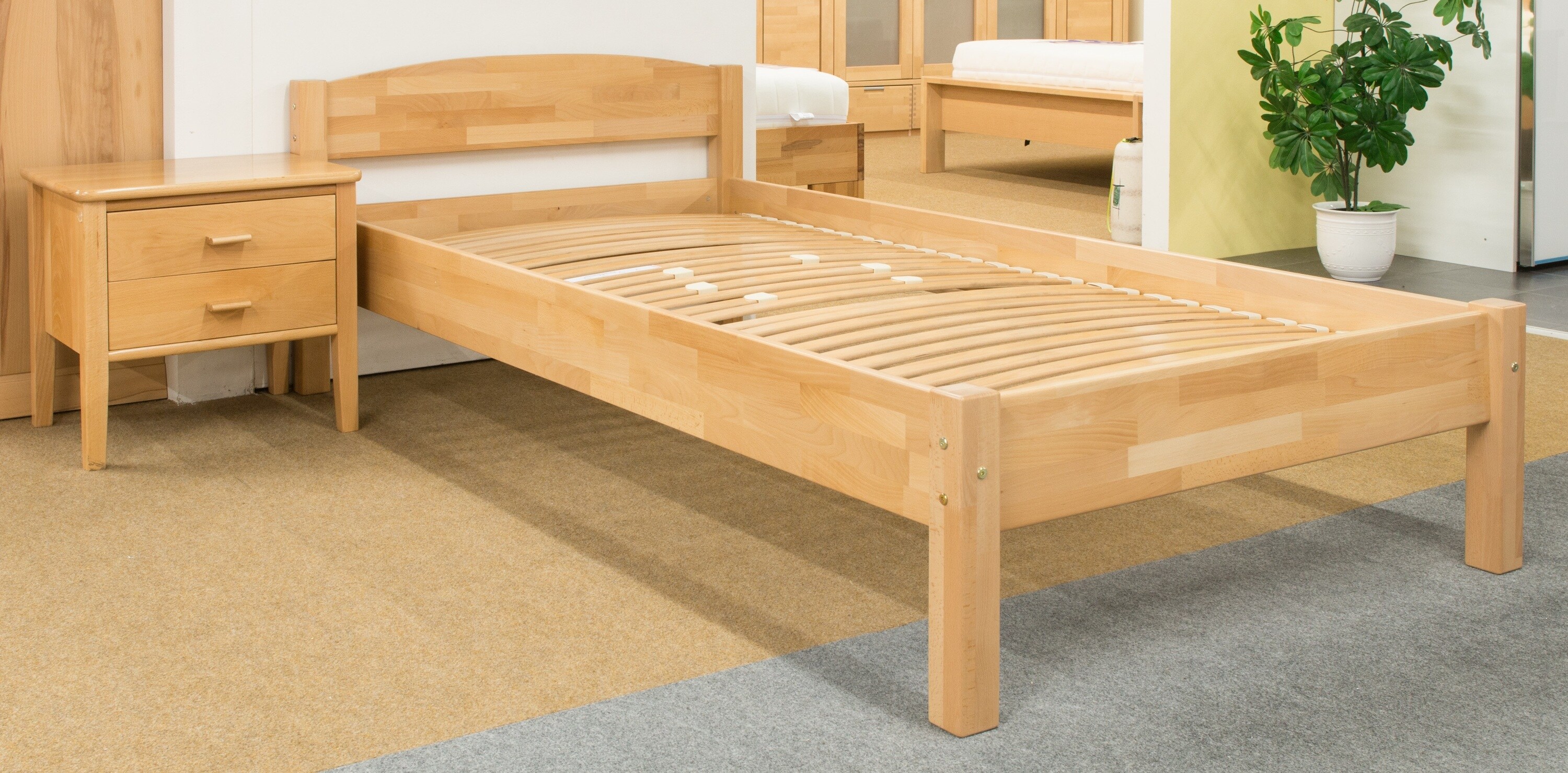 Vaja M&ouml;bel Einzelbett Otto 100x200 cm - Bild 1