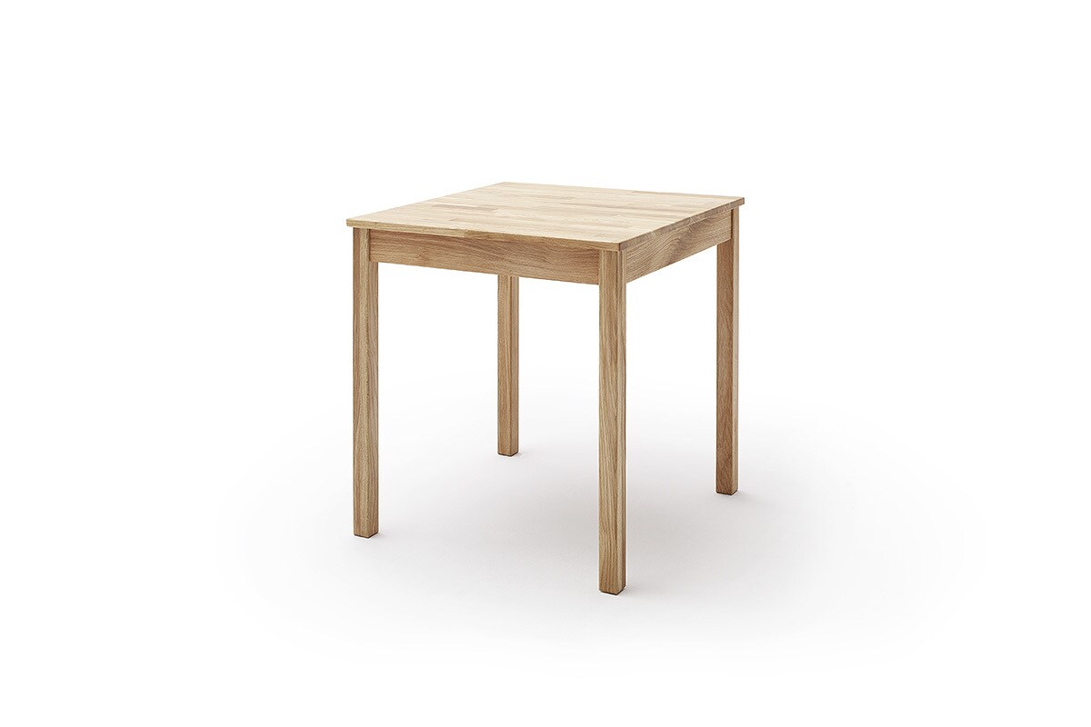 Vaja M&ouml;bel Massivholz Esszimmertisch Alfons Wildeiche massiv ge&ouml;lt 70 x 70 cm - Bild 1