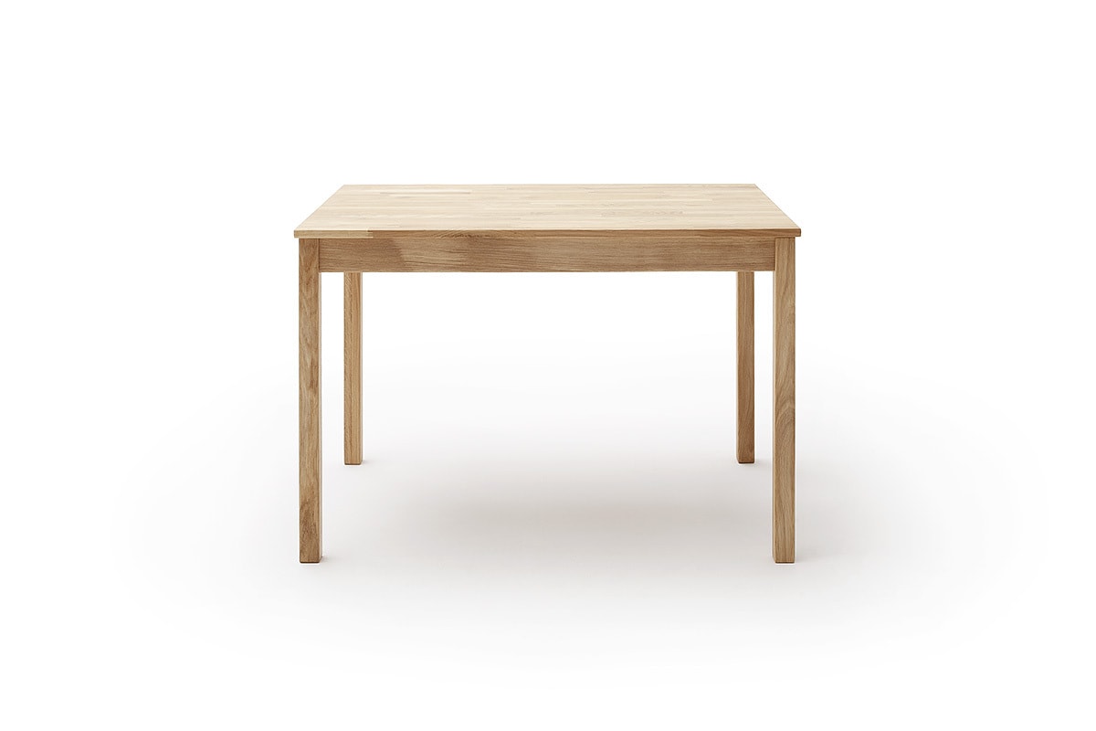 Vaja M&ouml;bel Massivholz Esszimmertisch Alfons Wildeiche massiv ge&ouml;lt 110 x 70 cm - Bild 1