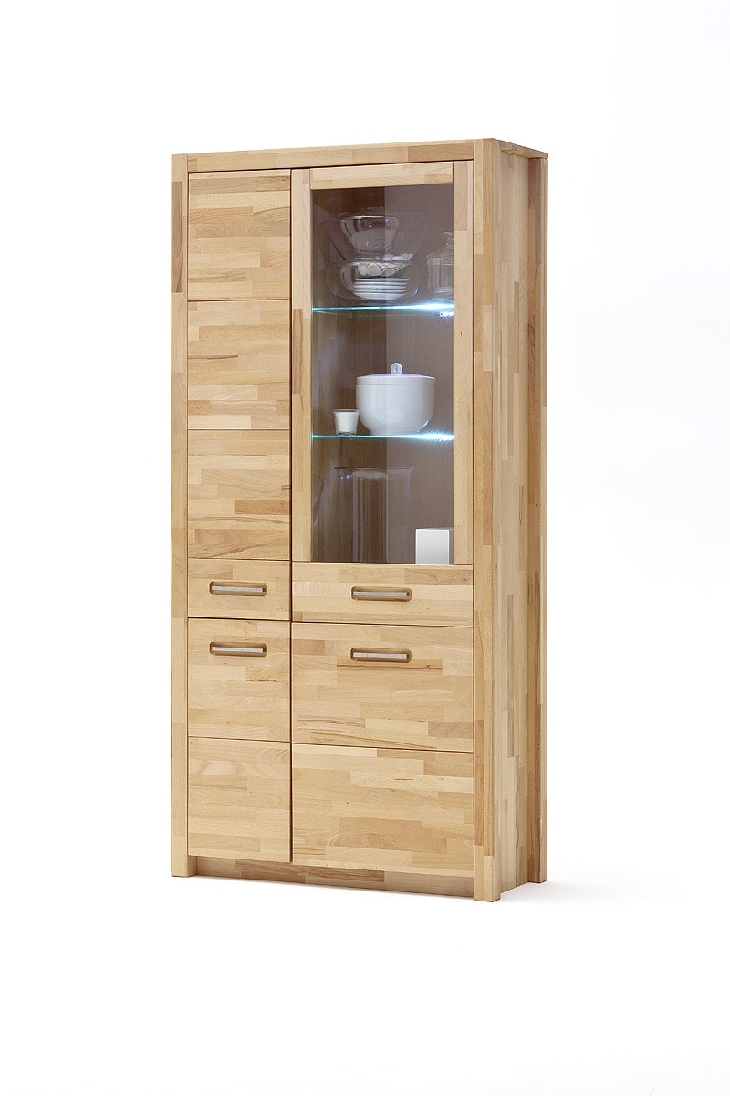 Vaja M&ouml;bel Kombivitrine Fenja 3-trg mit 1 Glast&uuml;re - Bild 1