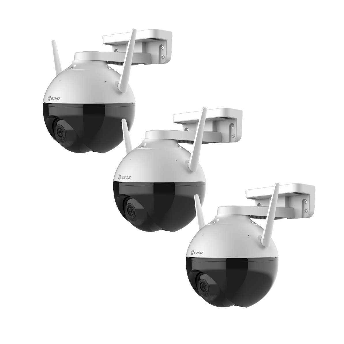 EZVIZ C8C Outdoor Kamera, 3er Set | 04251094809826