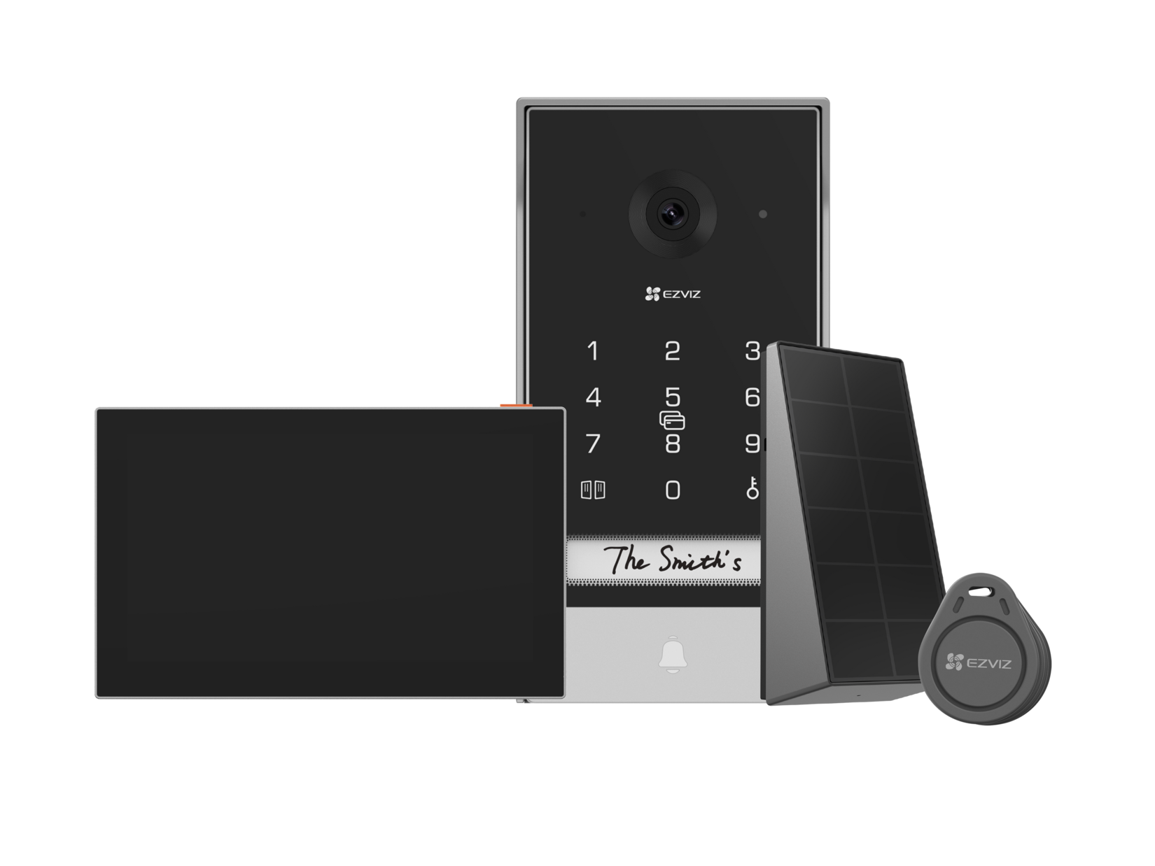EZVIZ EP7 kabellose Akku-Videogegensprechanlage solarversorgt | 06941545631363
