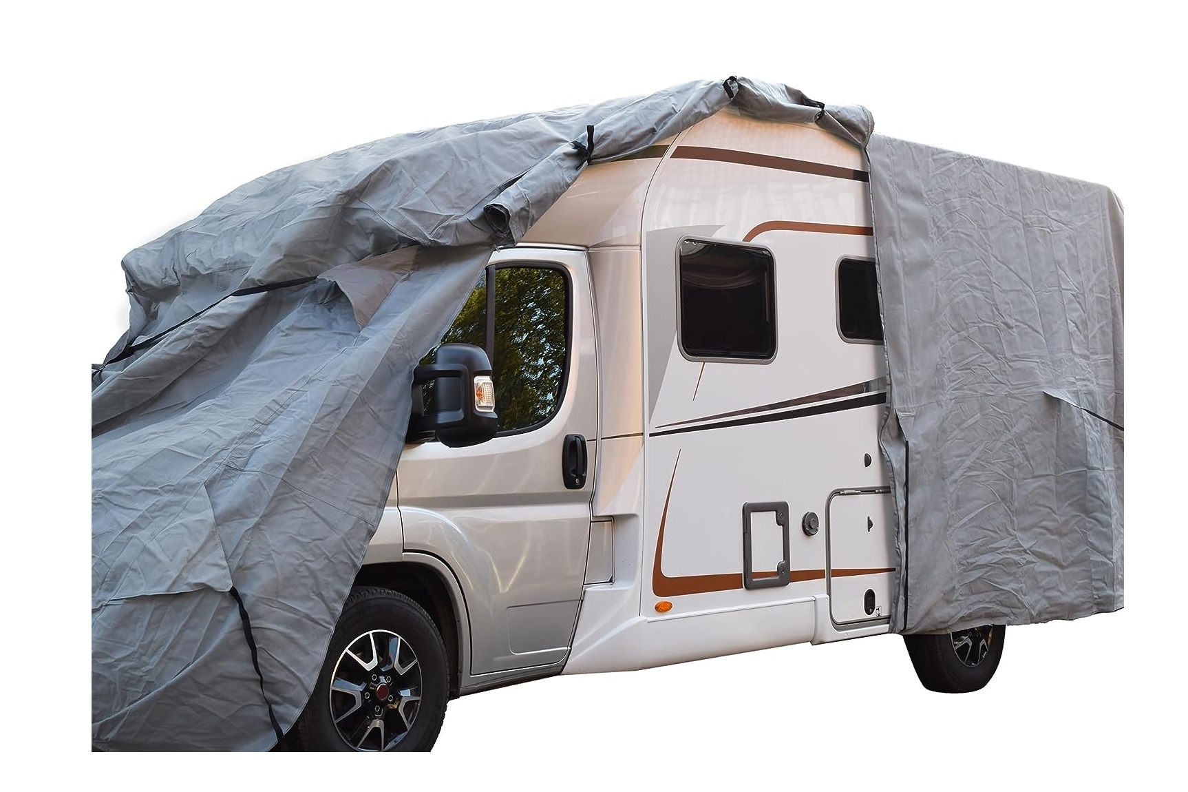 GreenYard&reg; Wohnmobil Schutzh&uuml;lle mit Reflektoren Gr&ouml;&szlig;e XL | 870 x 235 x 275 cm - Bild 1