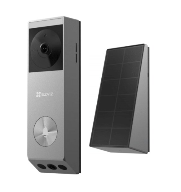 EZVIZ EP3x pro Video T&uuml;rklingel, Solar, Akku - Bild 1