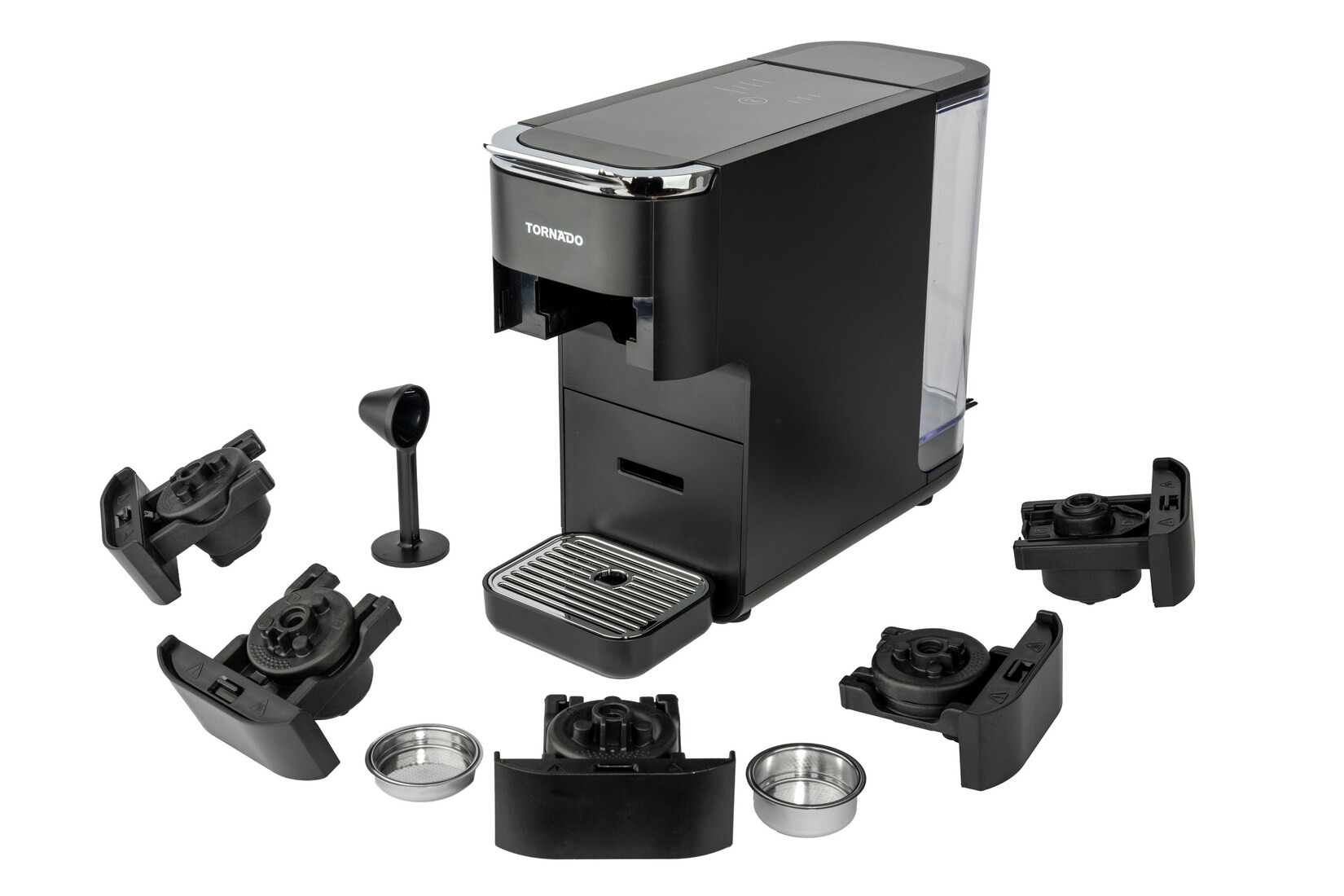 Tornado TCM-7042-GS 5 in 1 Multi-Kapsel-Kaffeemaschine