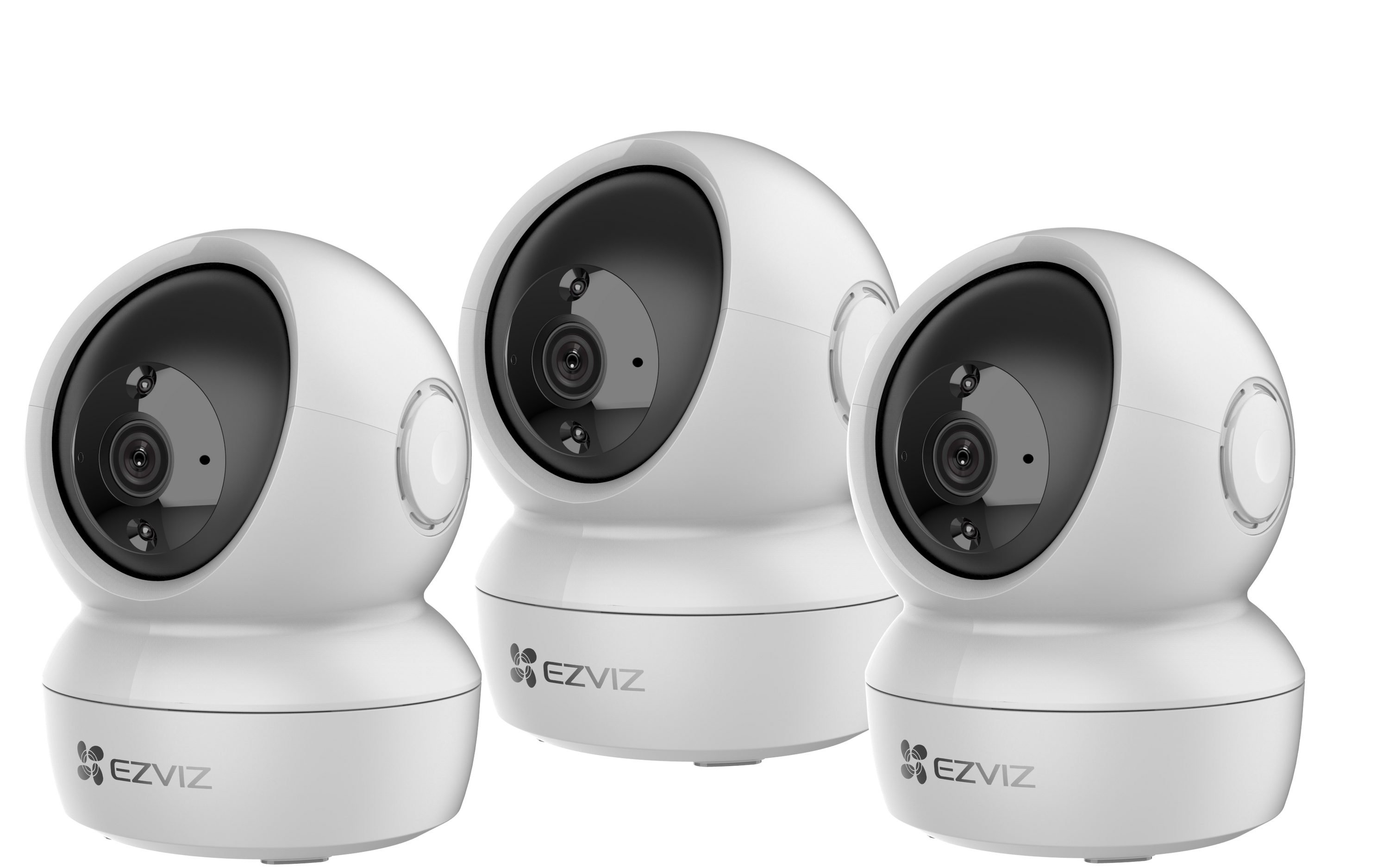 EZVIZ H6C 2MP Indoor PT Kamera, 3er-Set - Bild 1