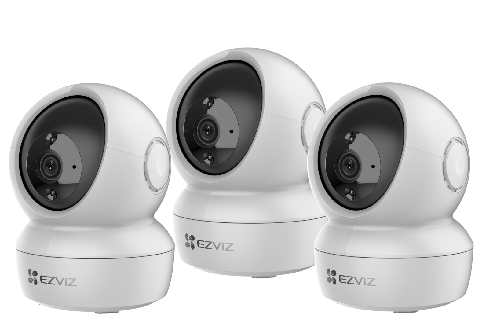 EZVIZ H6C 2MP Indoor PT Kamera, 3er-Set | 04251094812079