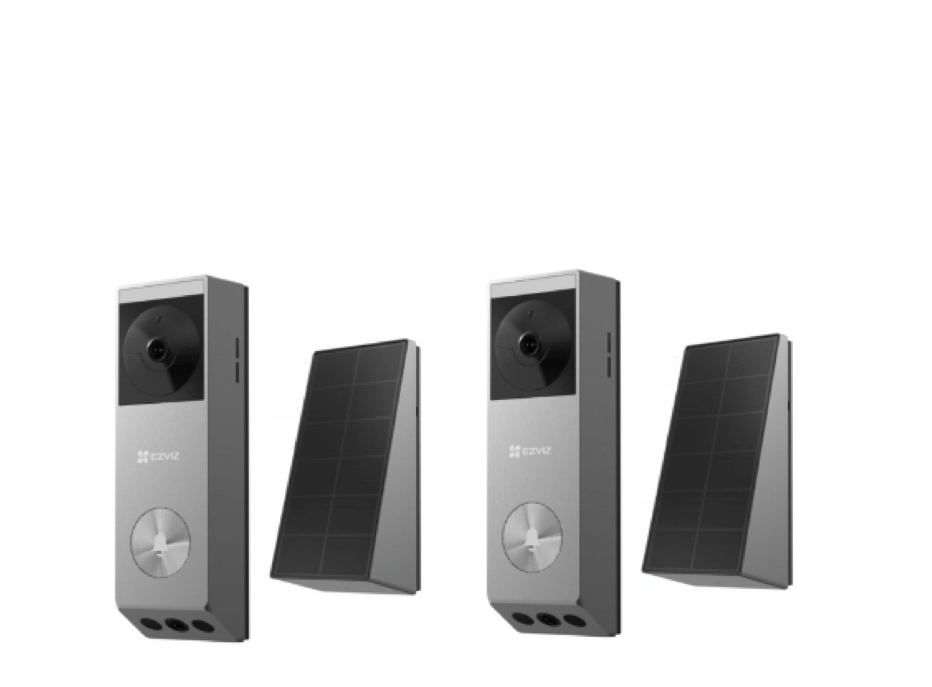 EZVIZ EP3x pro Video T&uuml;rklingel, Solar, Akku, 2er-Set - Bild 1