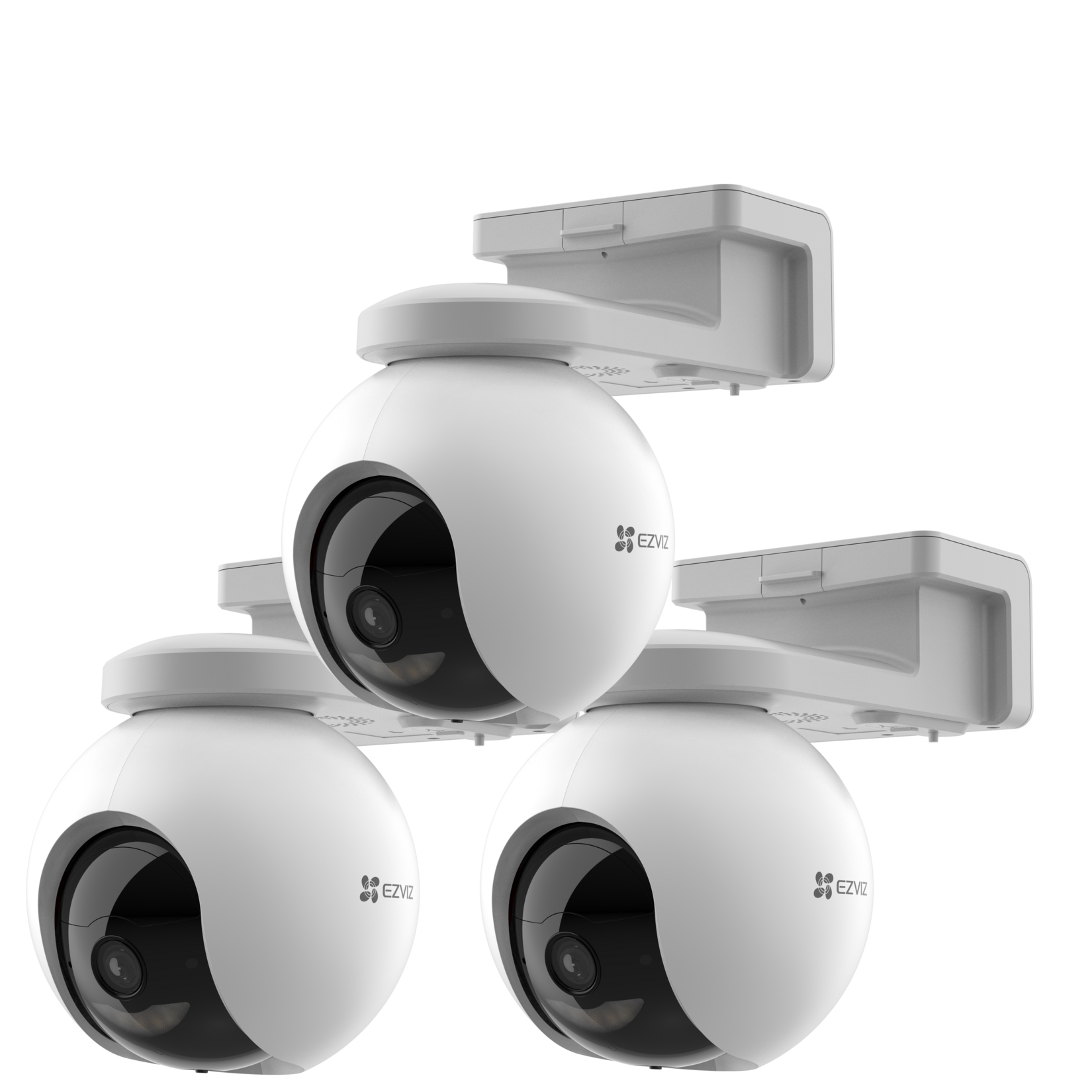 EZVIZ HB8 Outdoor Kamera mit Solar – Kit, 3er-Set | 04251094812215