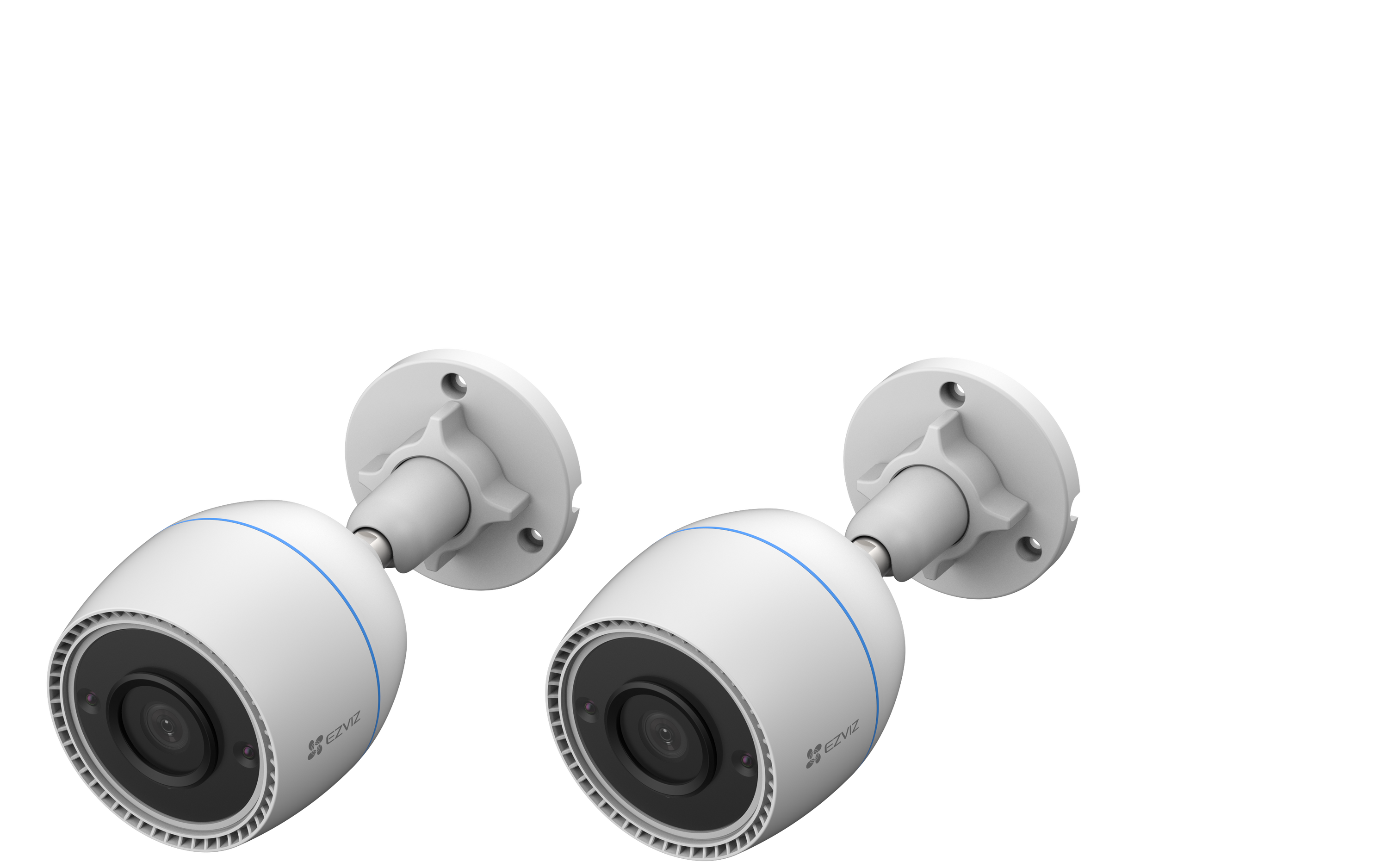 EZVIZ H3C 2MP WLAN Smart Home Kamera, 2er-Set - Bild 1