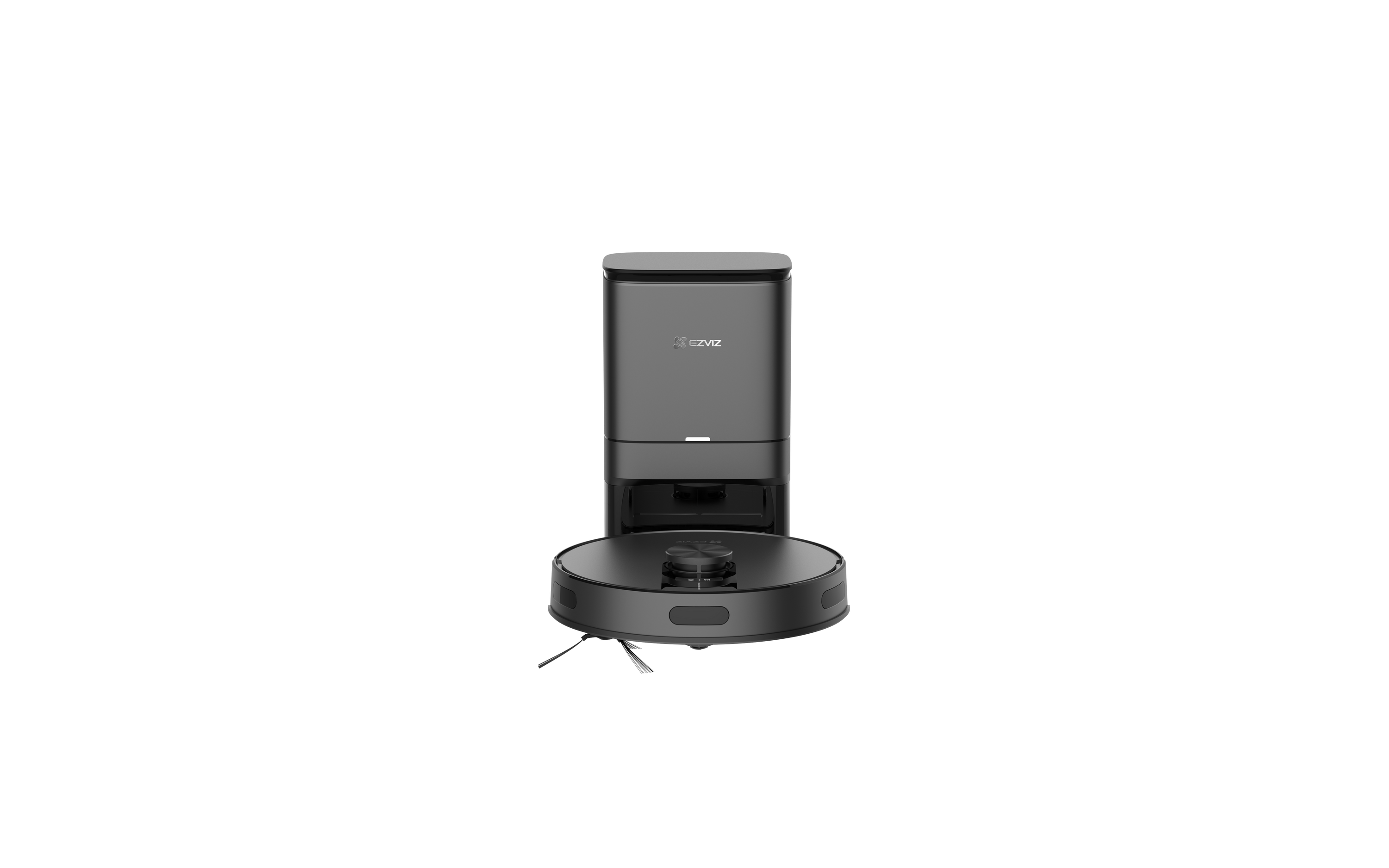 EZVIZ RE4P Roboterstaubsauger mit automatischer Staubentleerung, schwarz - Bild 1