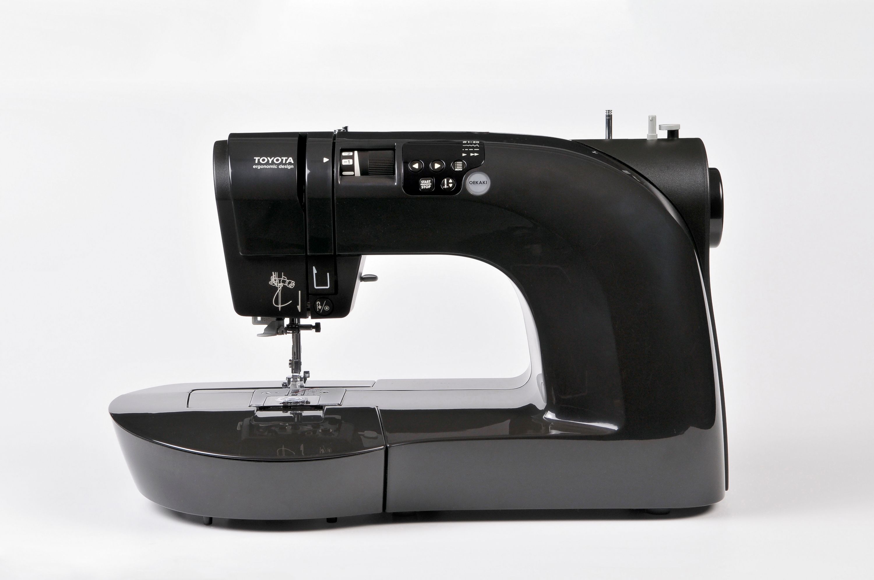 TOYOTA OEKAKI 50B - (black) - Computer-N&auml;hmaschine - Bild 1
