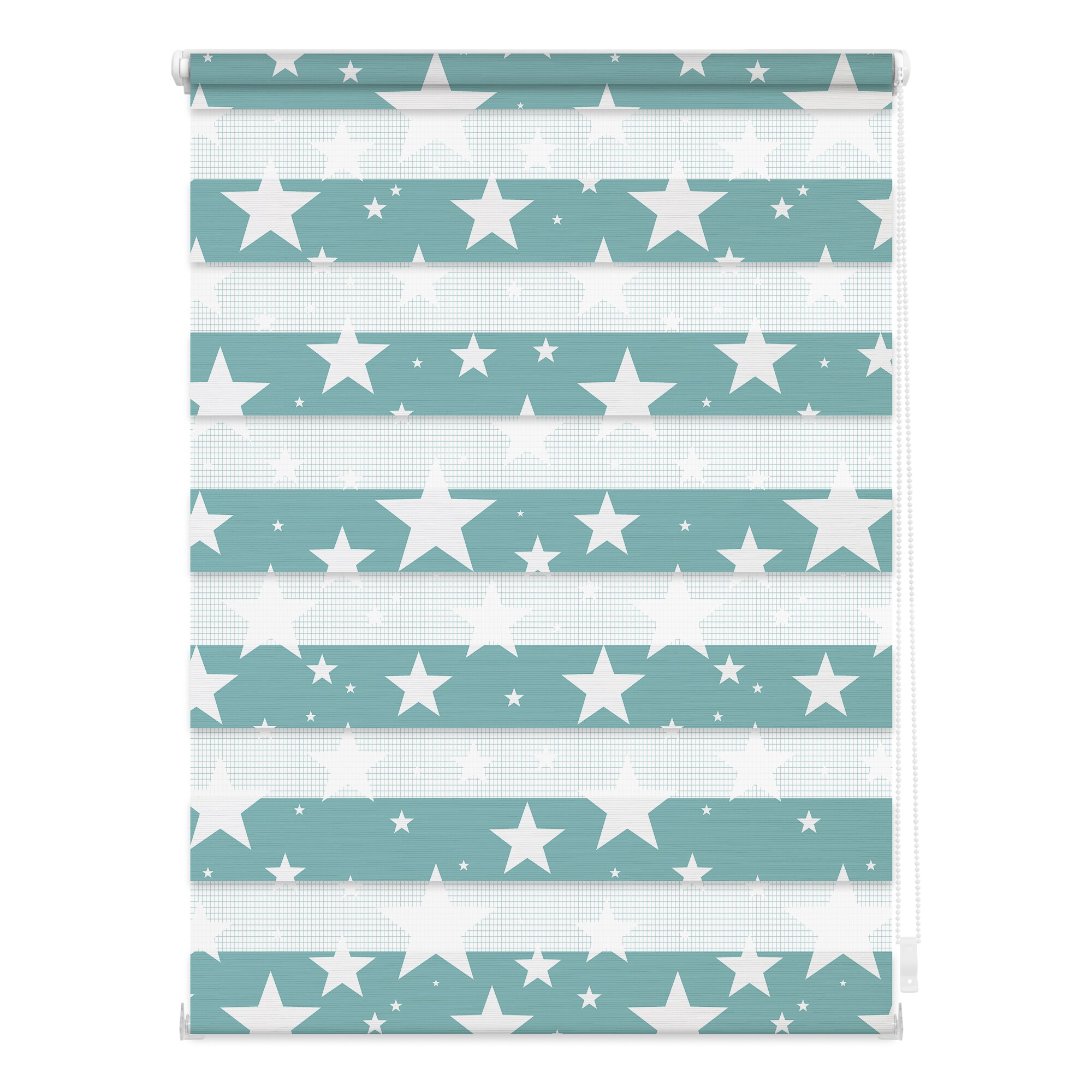 Lichtblick Duo Rollo Klemmfix, ohne Bohren, blickdicht, Sterne - Bild 1