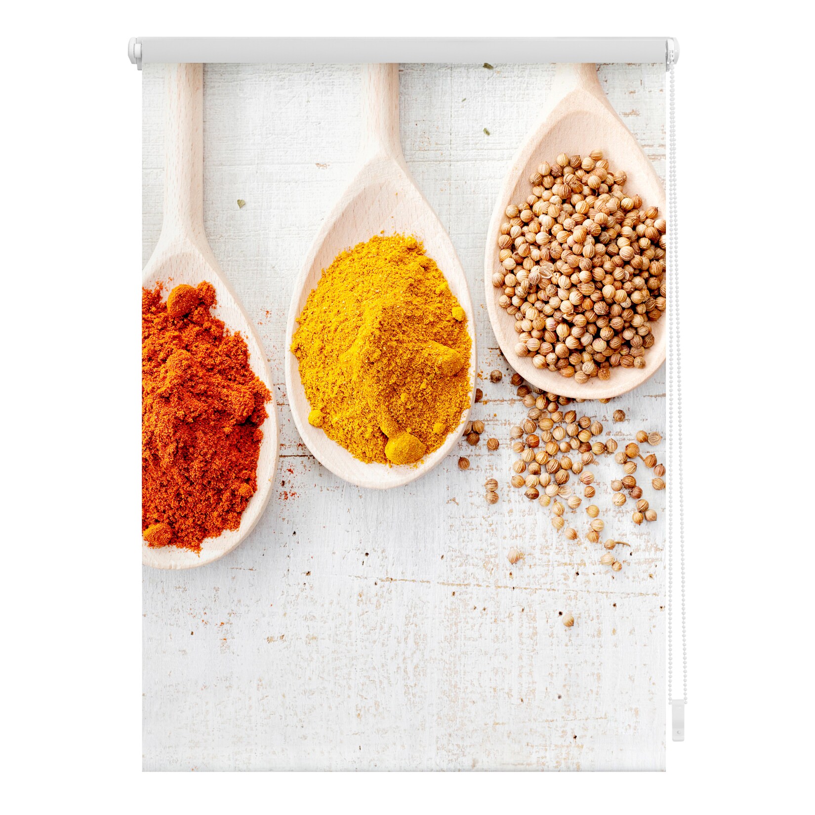 Lichtblick Rollo Klemmfix, ohne Bohren, blickdicht, Spices - Bunt