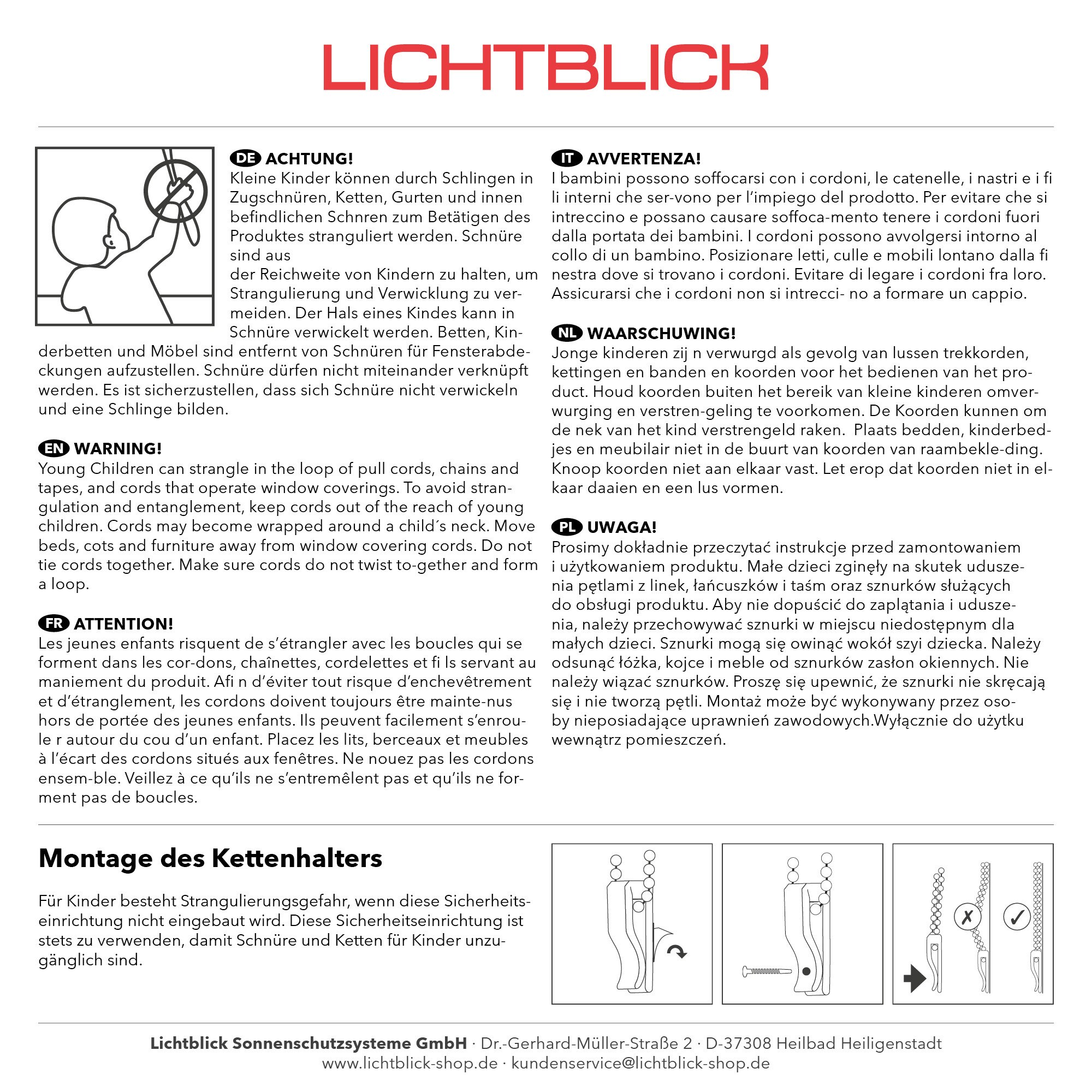 Lichtblick Rollo Klemmfix, ohne Bohren, blickdicht, Gew&uuml;rze - Bunt Wei&szlig; - Bild 1