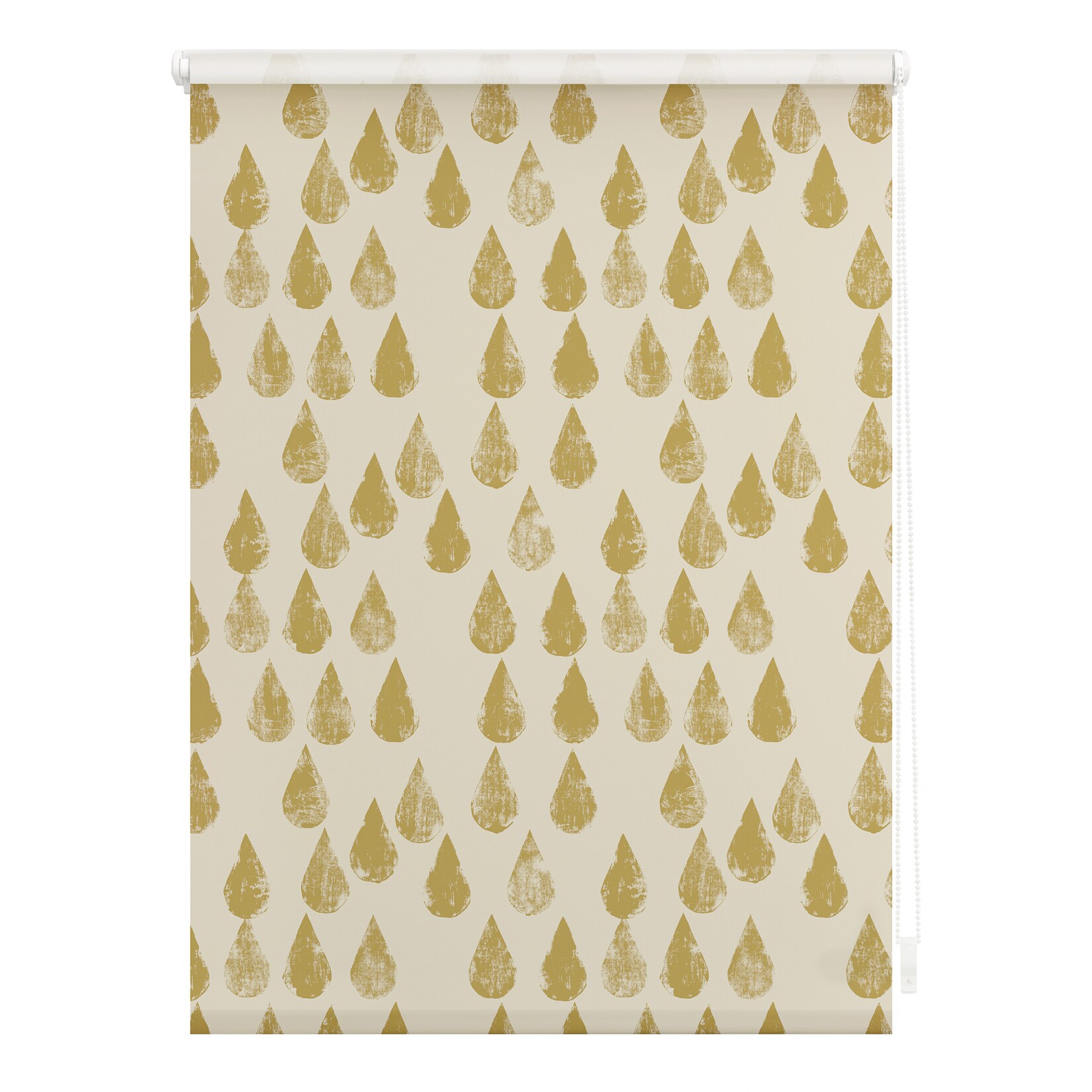 Lichtblick Rollo Klemmfix, ohne Bohren, blickdicht, Golden Drops - Gold