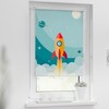 Lichtblick Rollo Klemmfix, ohne Bohren, Verdunkelung, Rakete  - Blau - Bild 7