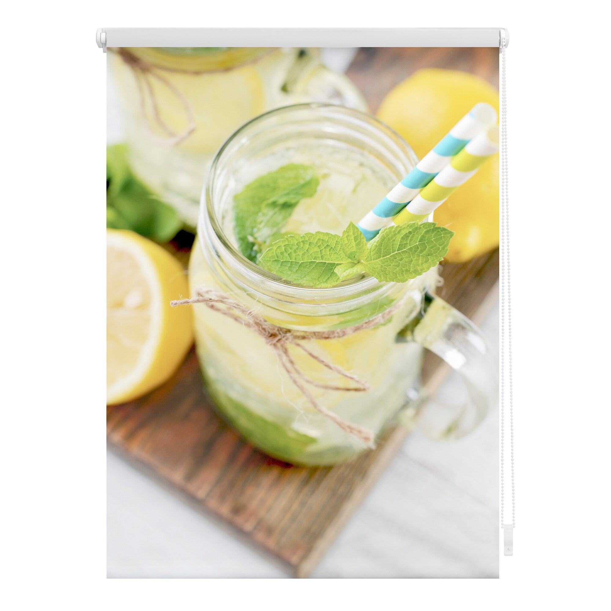 Lichtblick Rollo Klemmfix, ohne Bohren, Verdunkelung, Limo - Gelb - Bild 1