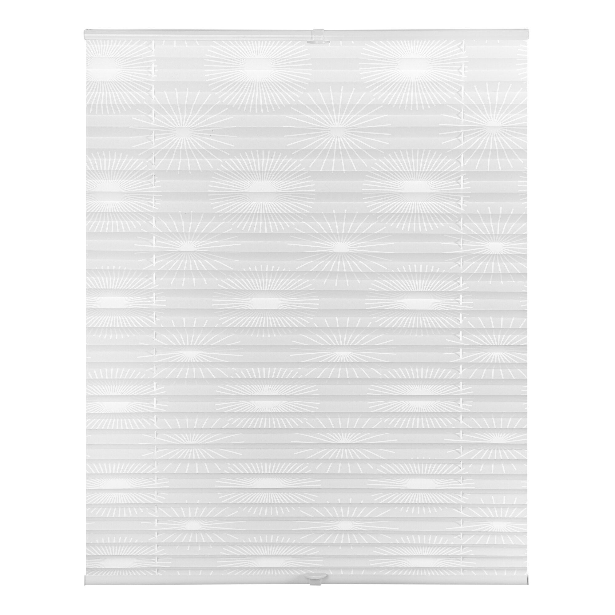 Lichtblick Plissee Klemmfix, ohne Bohren, verspannt, Ausbrenner - Bild 1