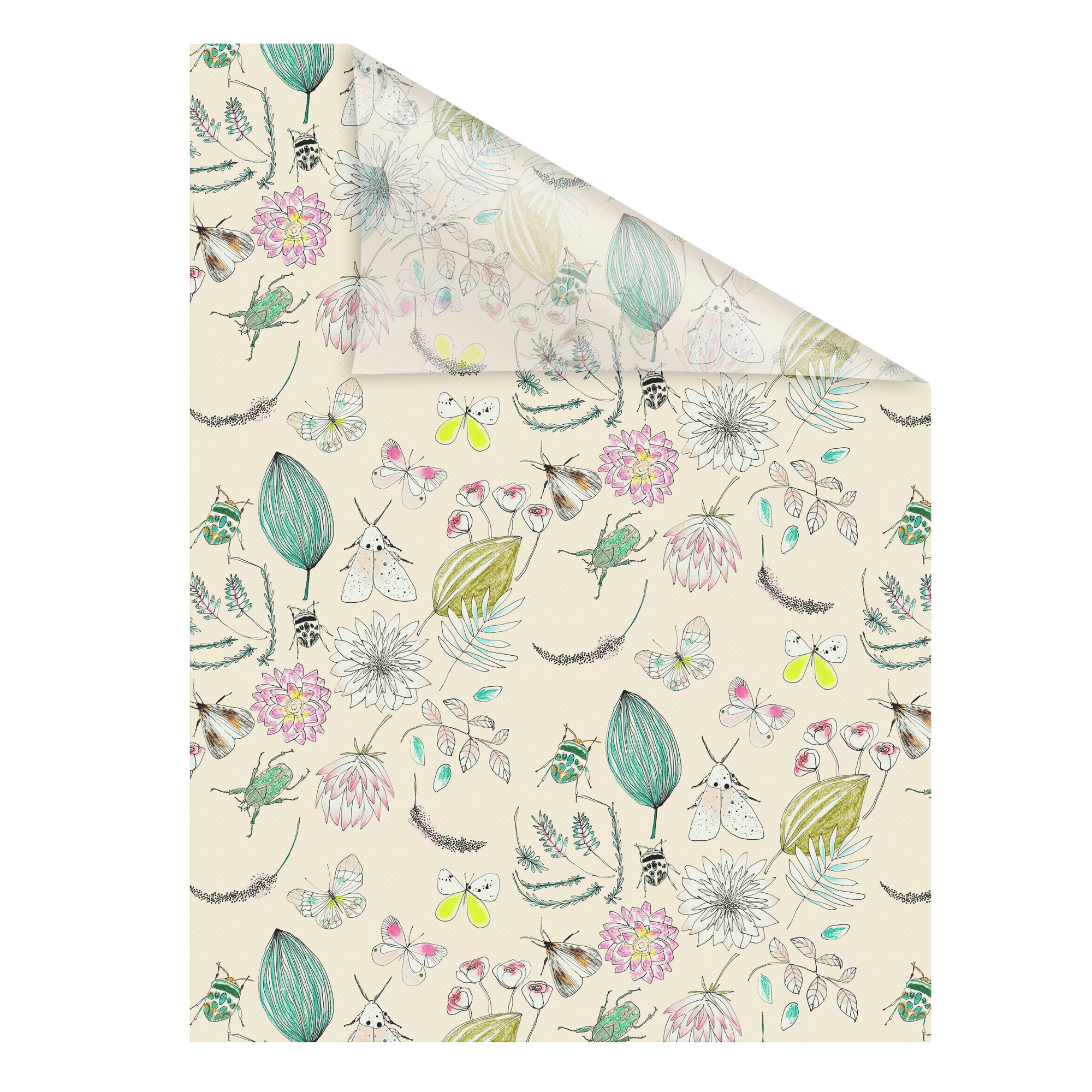 Lichtblick Fensterfolie selbstklebend, Sichtschutz, My Bohemian Garden  - Bunt - Bild 1