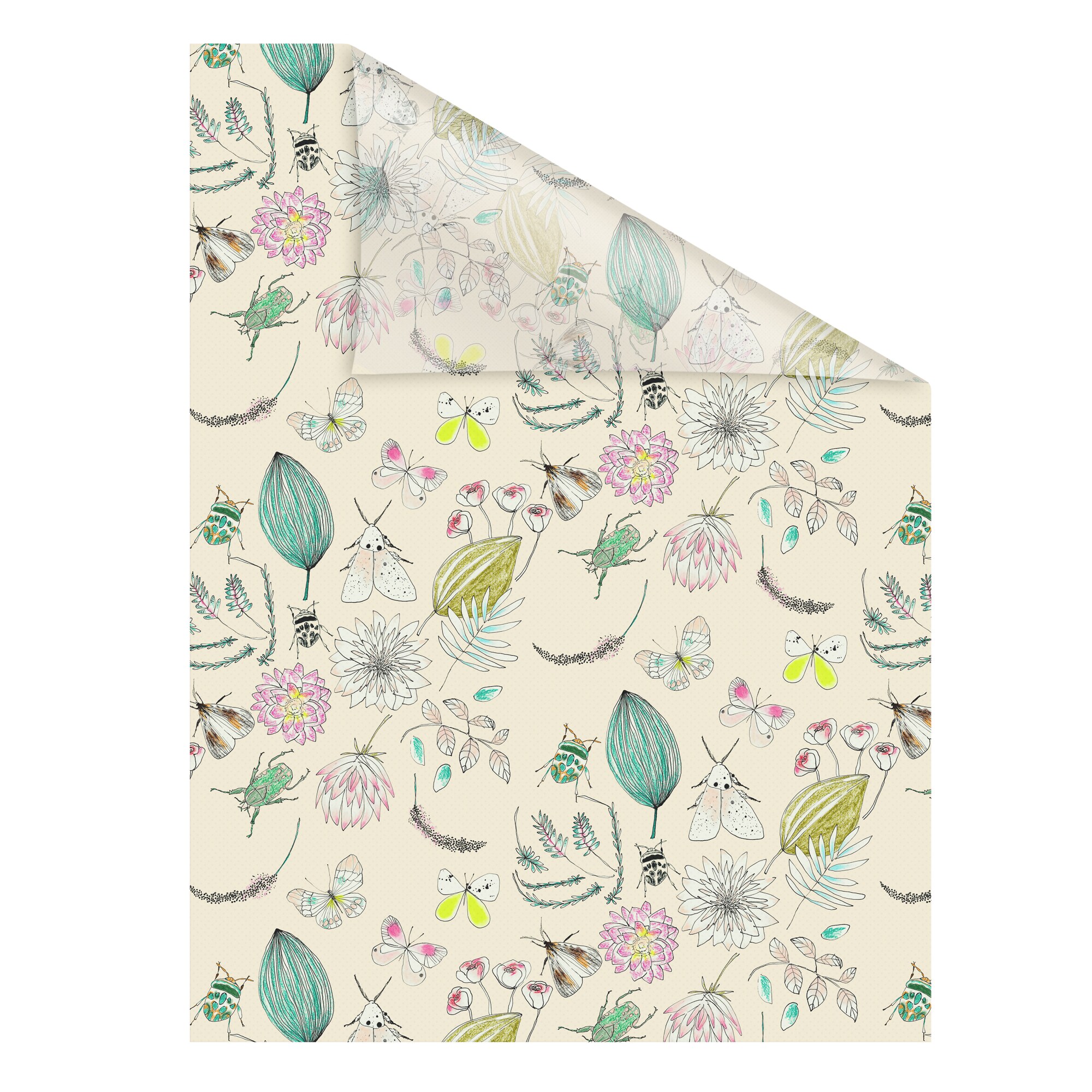 Lichtblick Fensterfolie selbstklebend, Sichtschutz, My Bohemian Garden  - Bunt - Bild 1