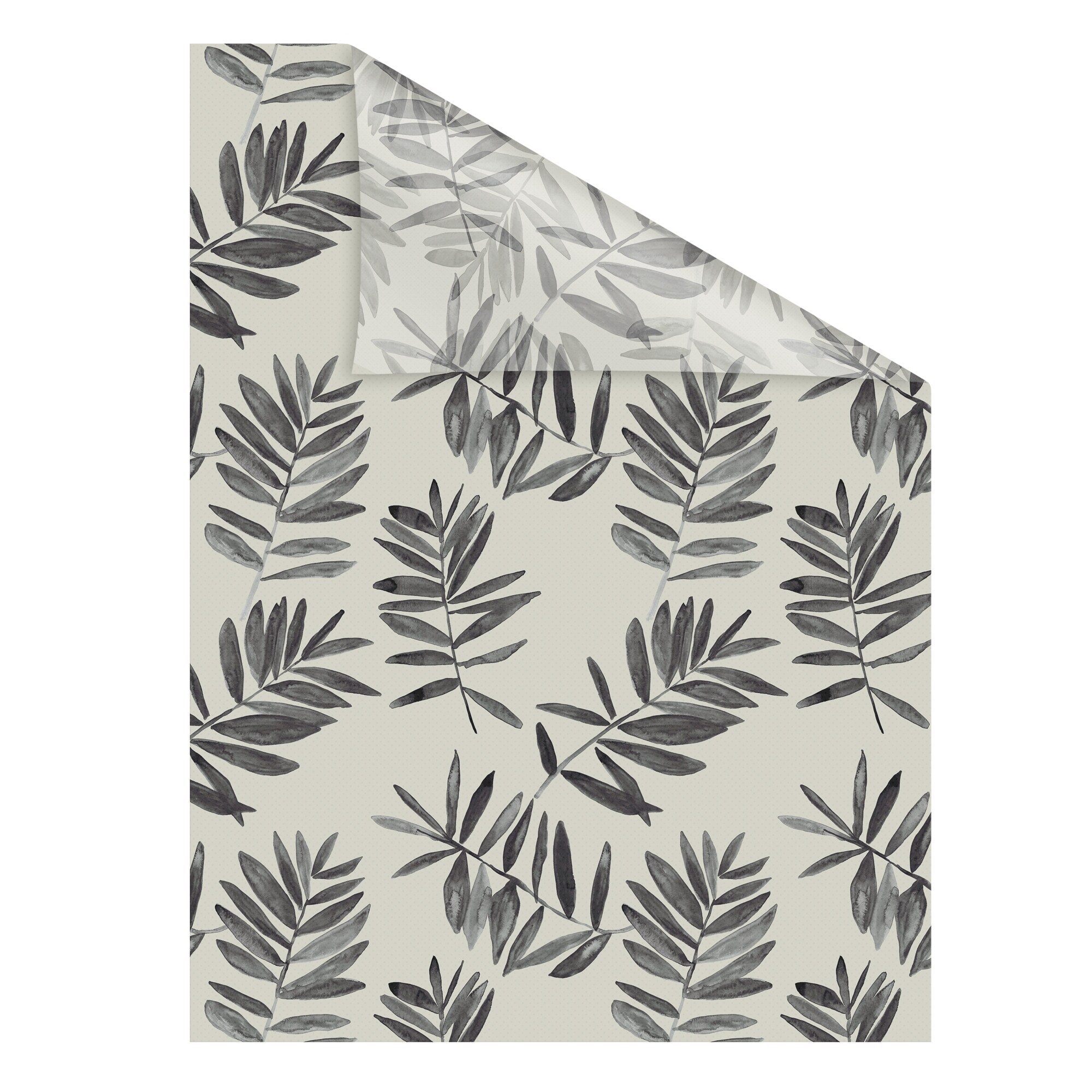 Lichtblick Fensterfolie selbstklebend, Sichtschutz, Black Watercolor Branches - Schwarz - Bild 1