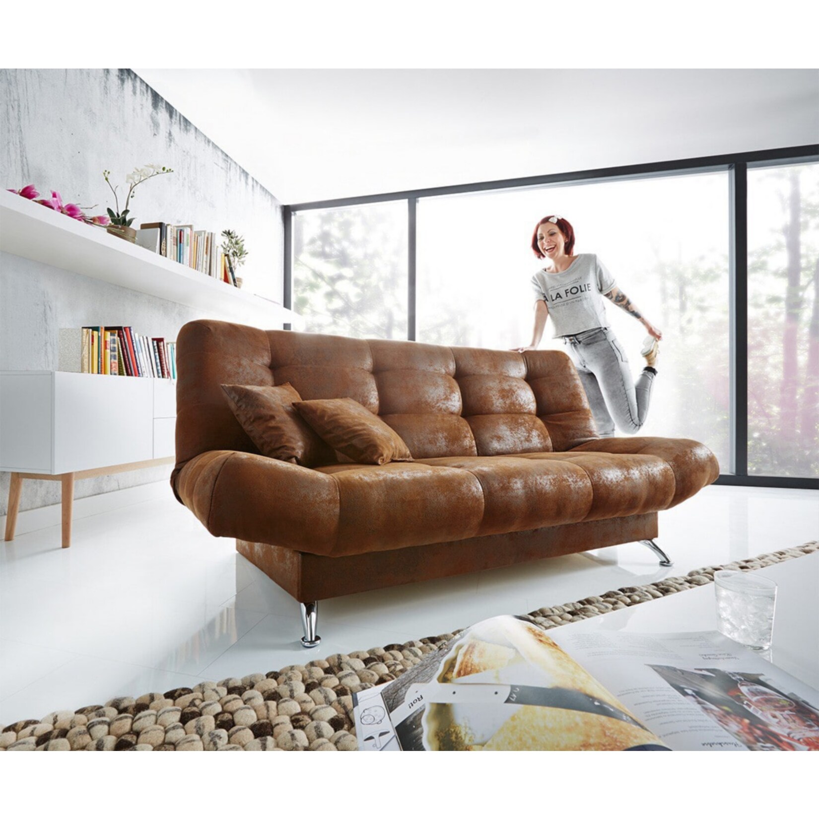 Bettsofa Viol Braun 190x90cm für nur 502,85€ inkl. Versand statt 749,90€