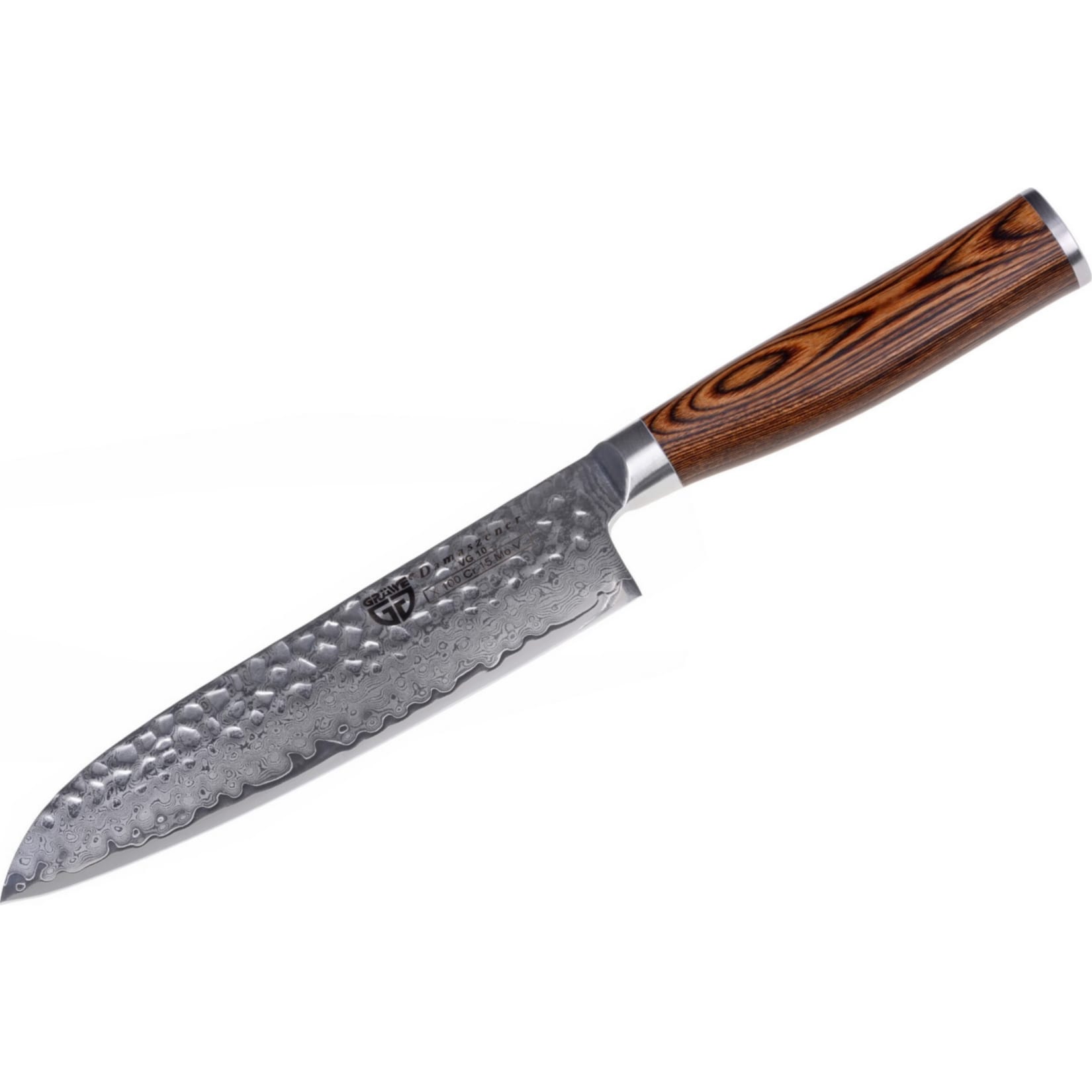 GR&Auml;WE Damastmesser-Set HAMMERSCHLAG - Bild 1