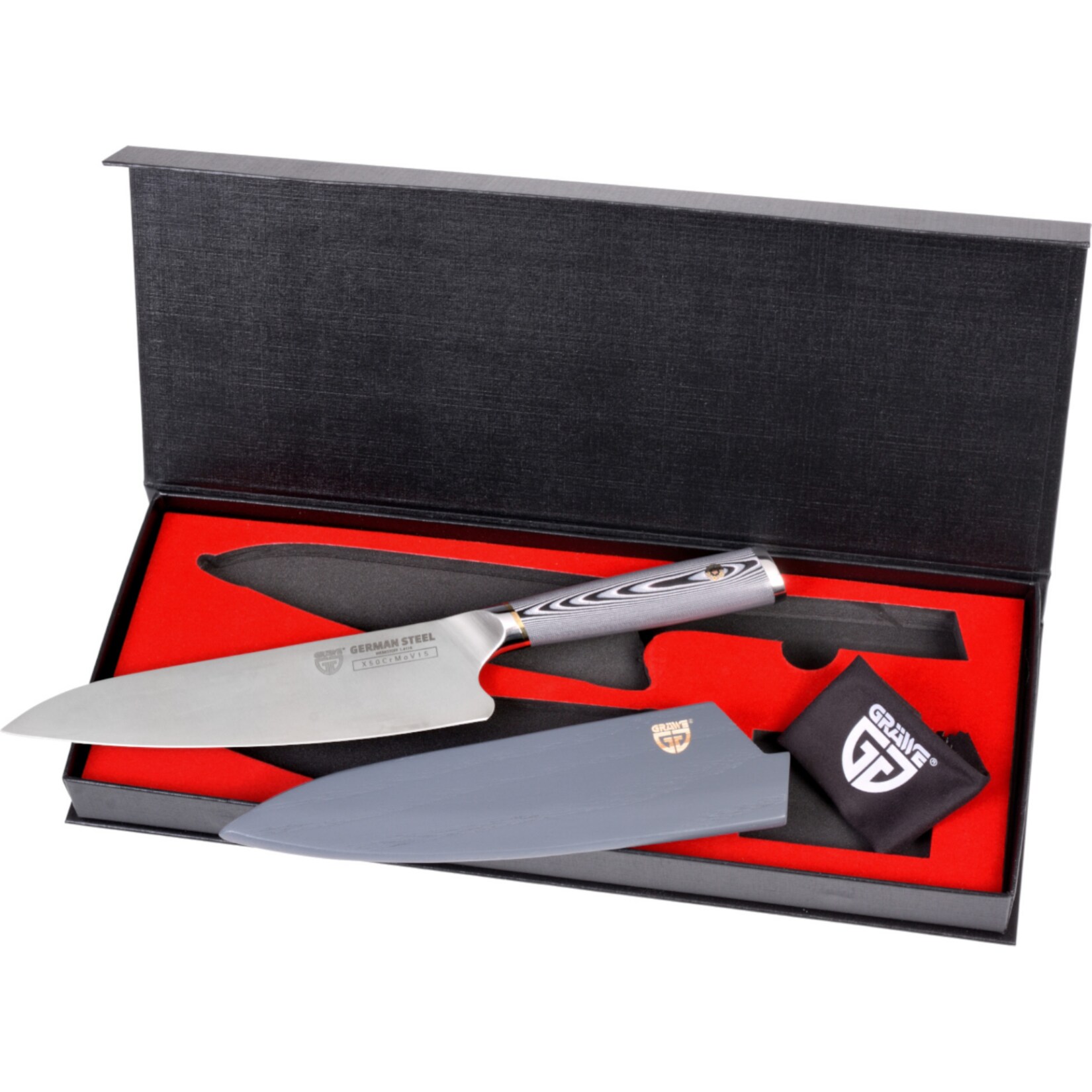 GR&Auml;WE Kochmesser Spezialstahl - Bild 1