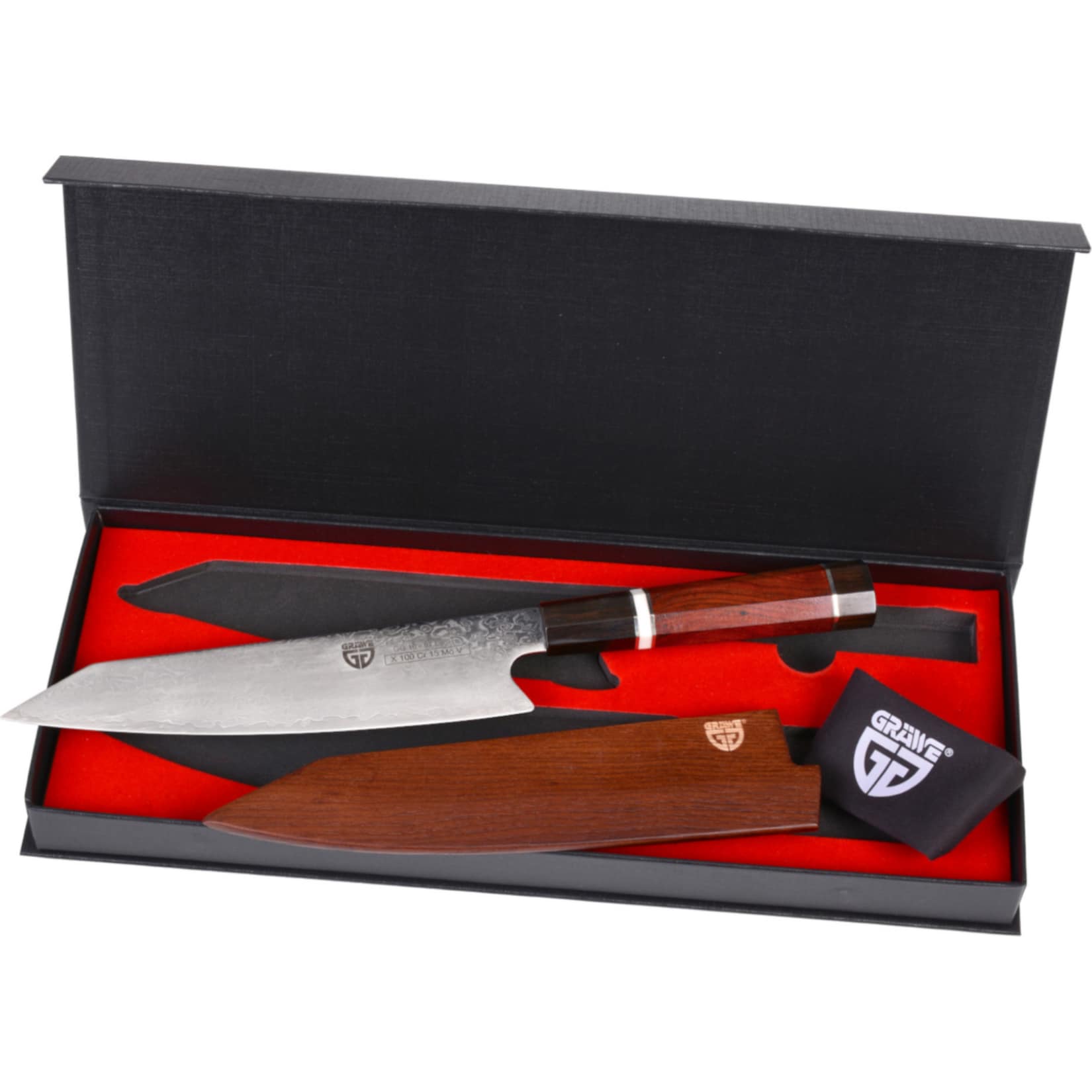 GR&Auml;WE Damast-Kochmesser - Bild 1