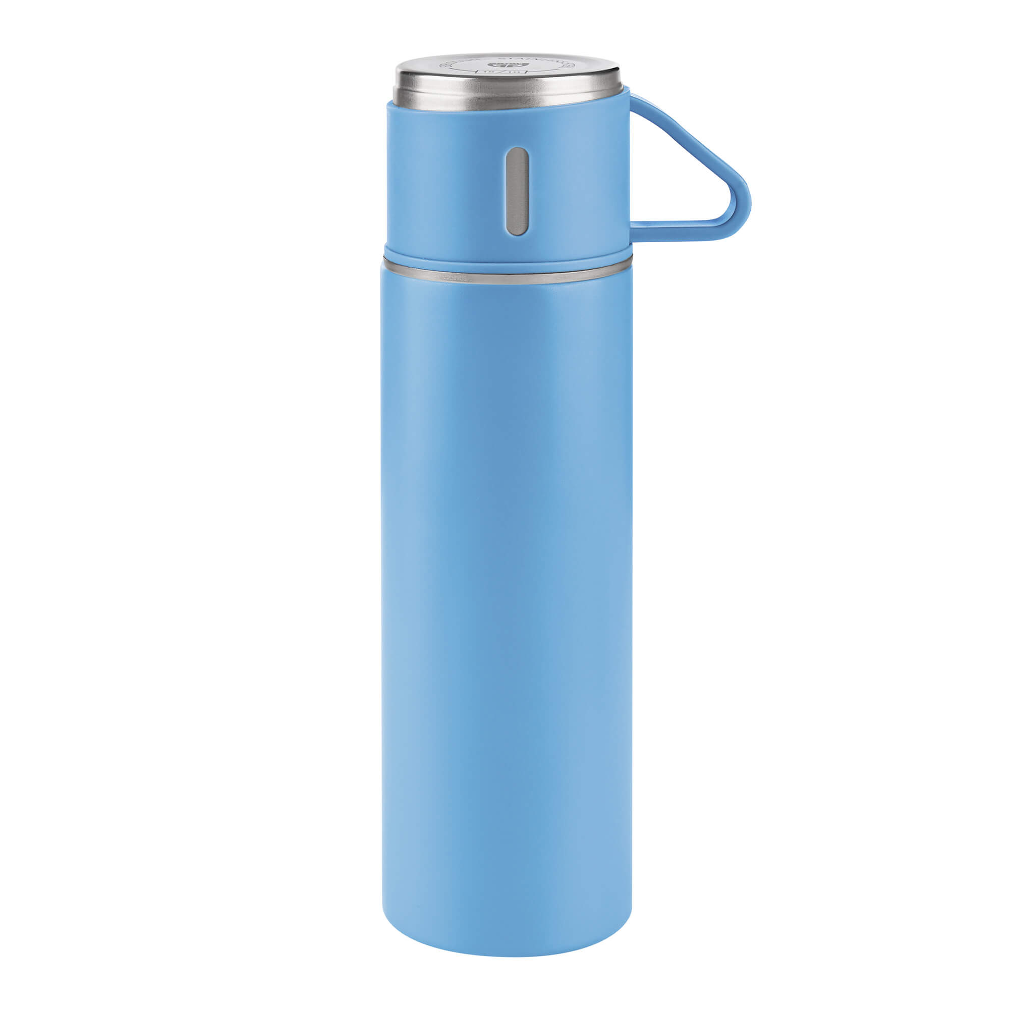 GR&Auml;WE Isoflasche 450 ml, grau, matt THERMOHOME - Bild 1