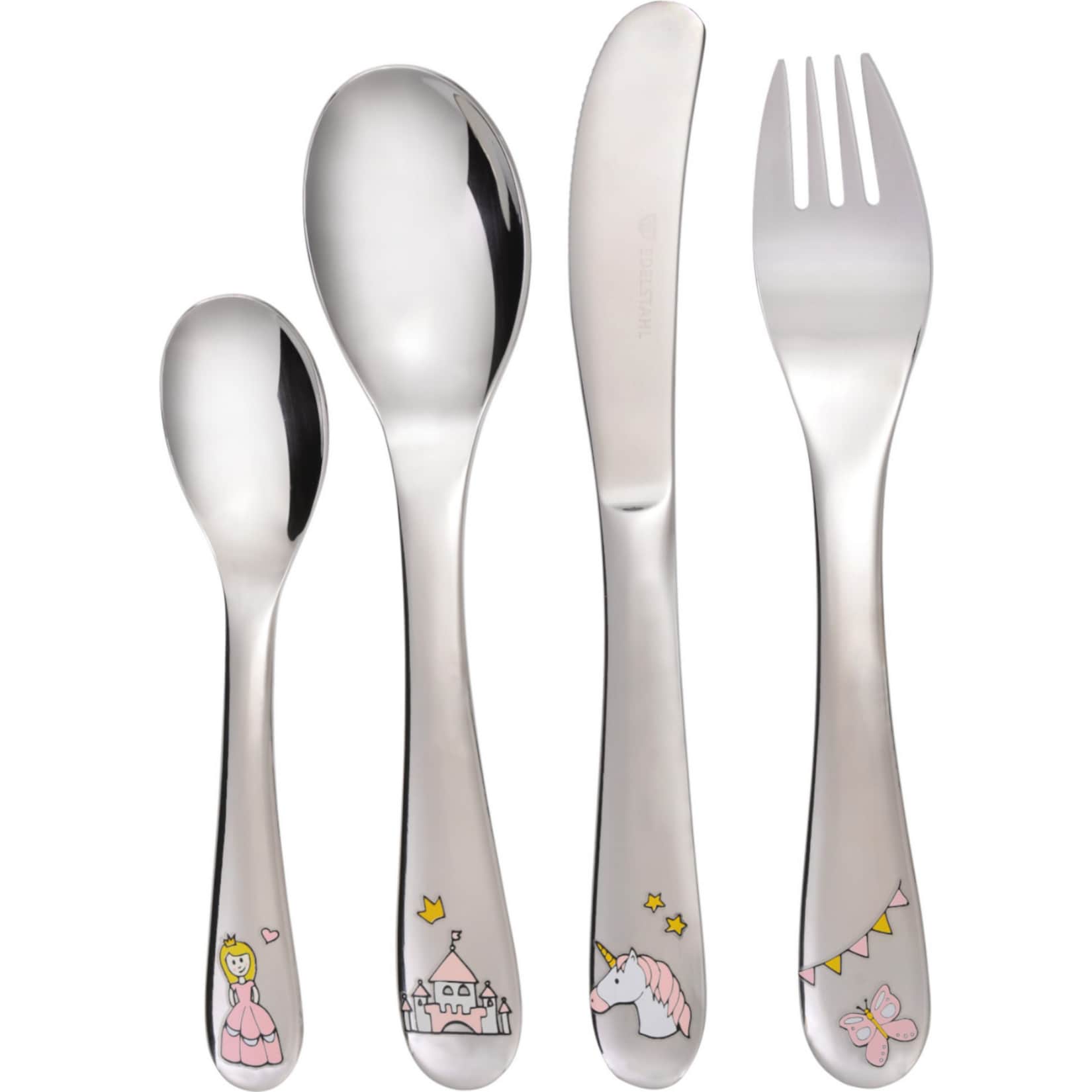 GR&Auml;WE Kinderbesteck 4-teilig PRINZESSIN PRINZESSIN - Bild 1