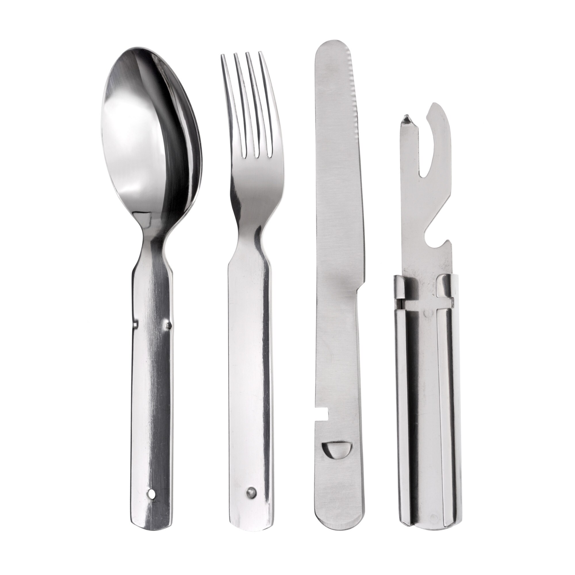 GR&Auml;WE Wanderbesteck / Campingbesteck 4-teilig - Bild 1