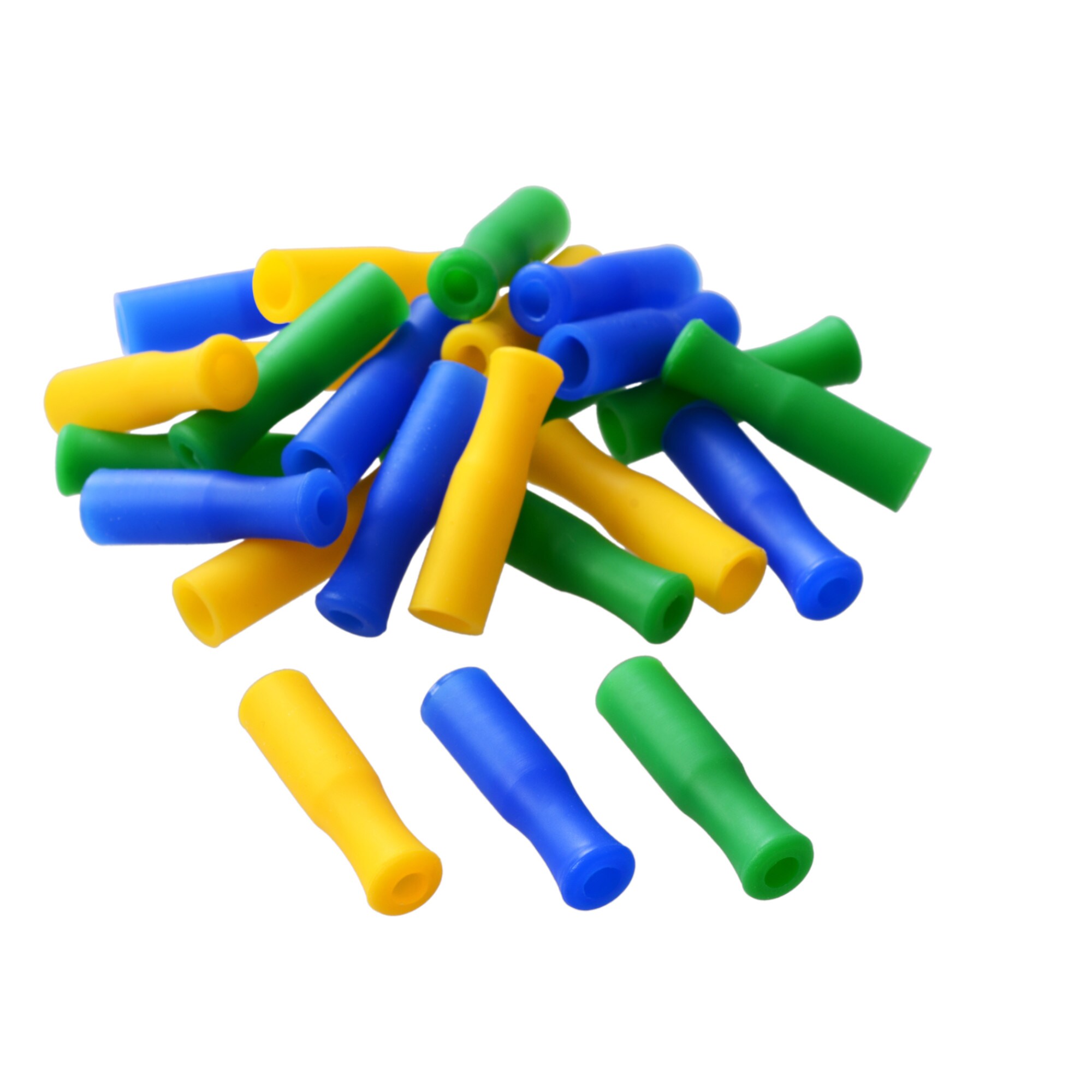 GR&Auml;WE Silikonspitzen f&uuml;r Edelstahl-Trinkhalme - Bild 1