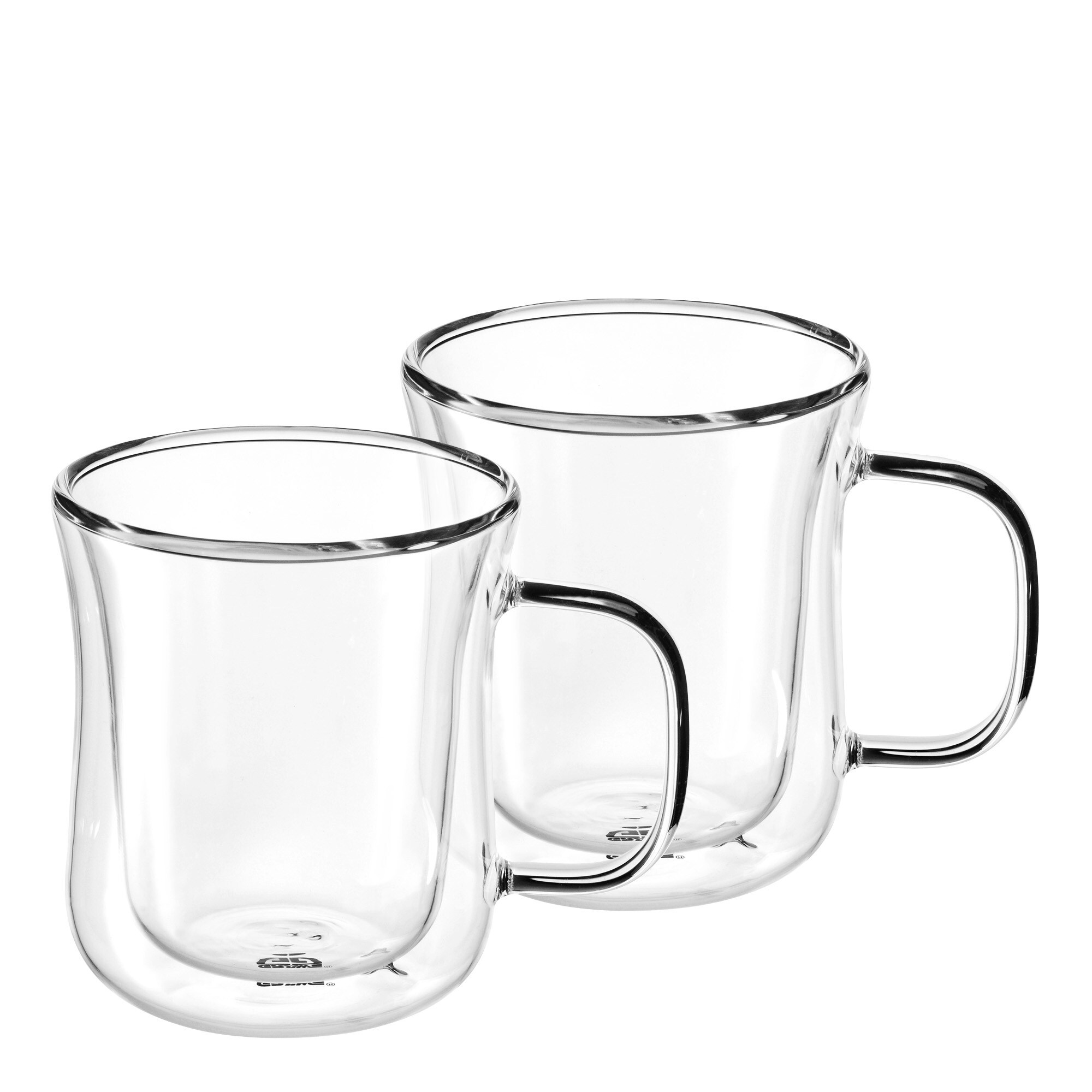 GR&Auml;WE Doppelwandige Thermogl&auml;ser mit Henkel, 2er-Set, geschwungen - Bild 1