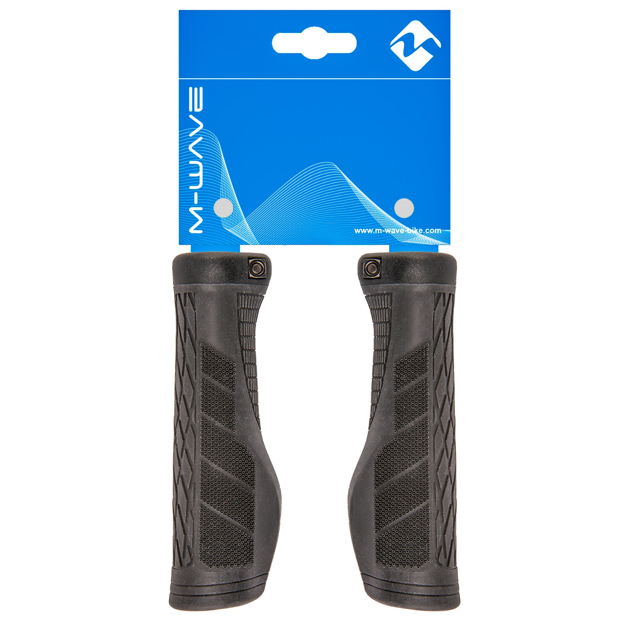 M-Wave Cloud Ergo Fix Fahrradgriffe Fahrrad Griffe Lenkergriffe 132 mm ergonomisch - Bild 1