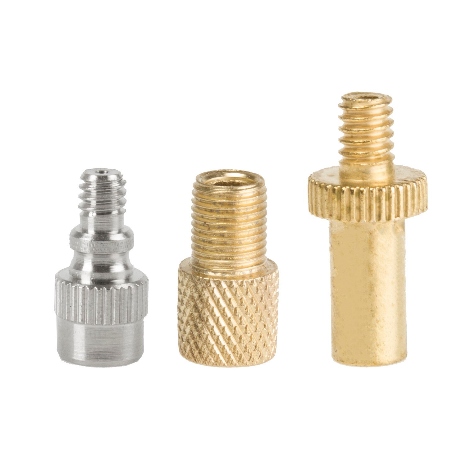 Ventura Ventil Adapter Set Fahrradpumpe Fahrradventil auf Luftpumpe Fahrrad franz&ouml;sisch auf Autoventil - Bild 1