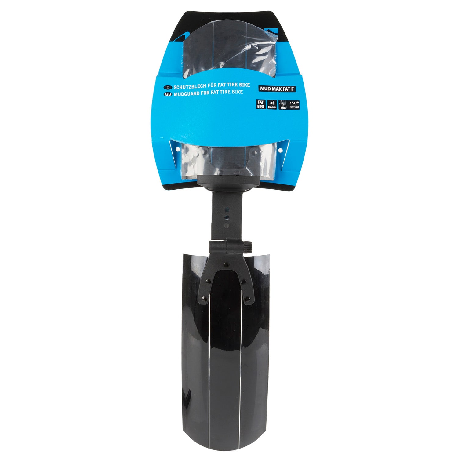 M-Wave Mud Max Fat Schutzblech 24 - 29 Zoll Fahrradschutzblech Steckschutzblech vorne - Bild 1