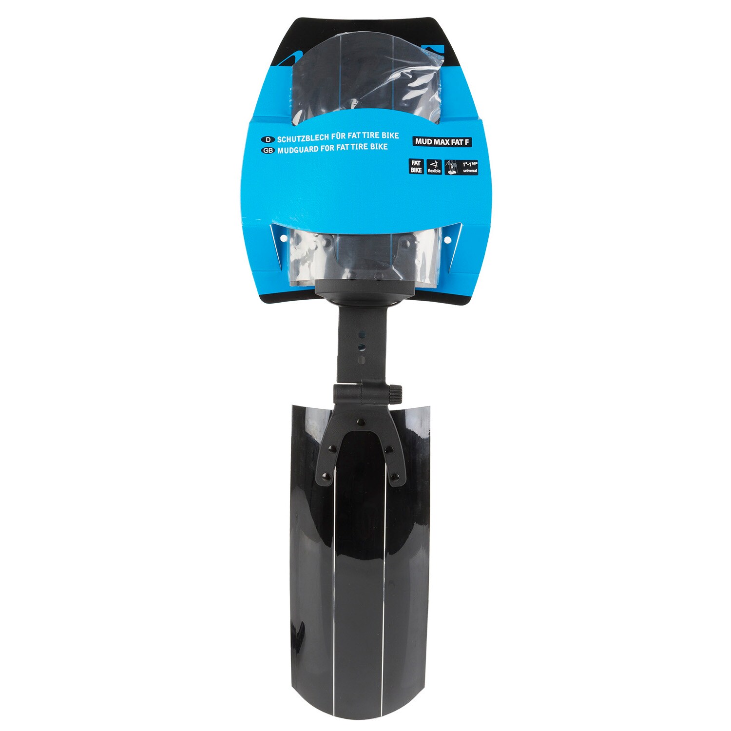 M-Wave Mud Max Fat Schutzblech 24 – 29 Zoll Fahrradschutzblech Steckschutzblech vorne | 08875390122500