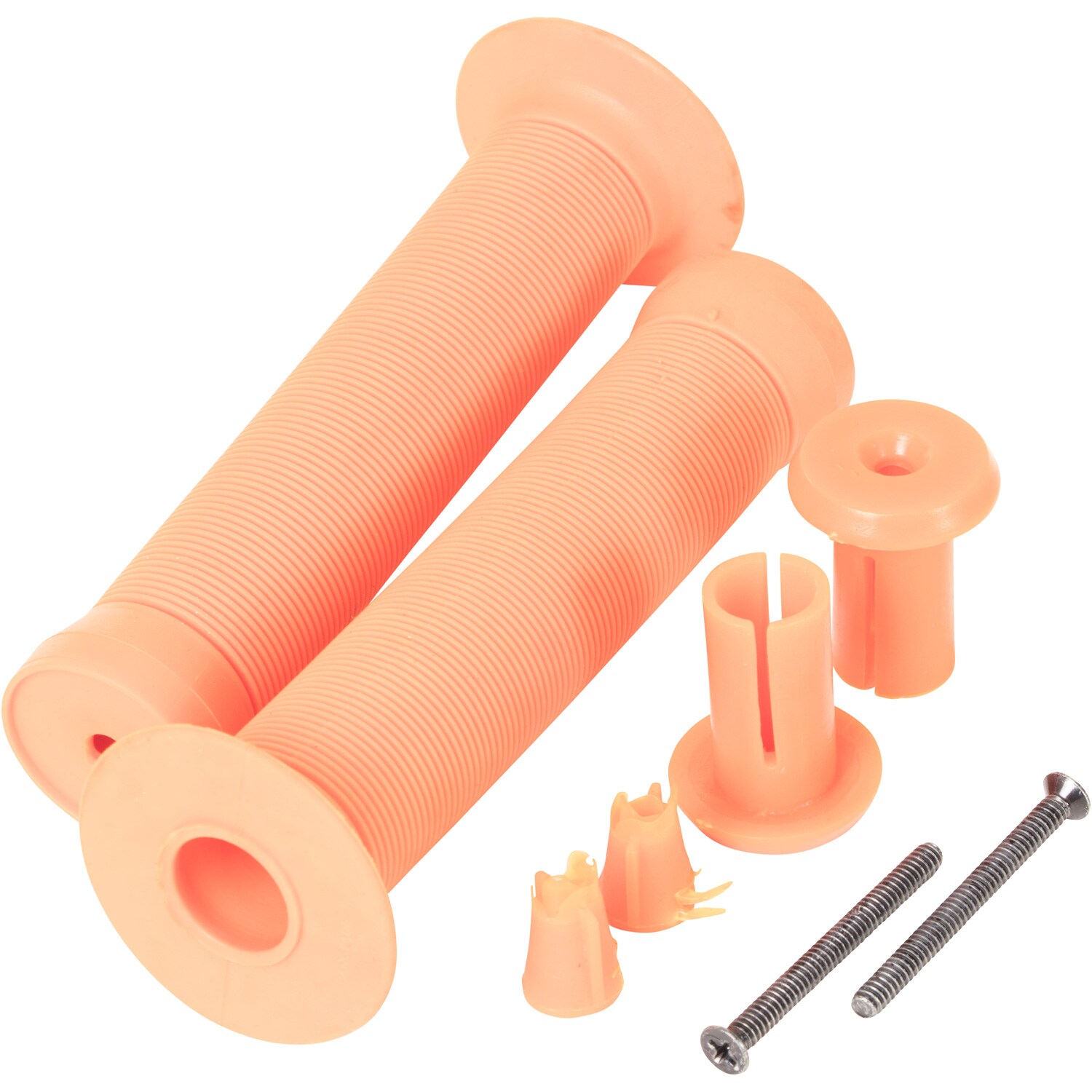 Pentagon Sports BMX Stunt Scooter Griffe 130 mm 22,2 mm Fahrradgriffe Grips Lenkergriffe Set rechts links (orange) - Bild 1