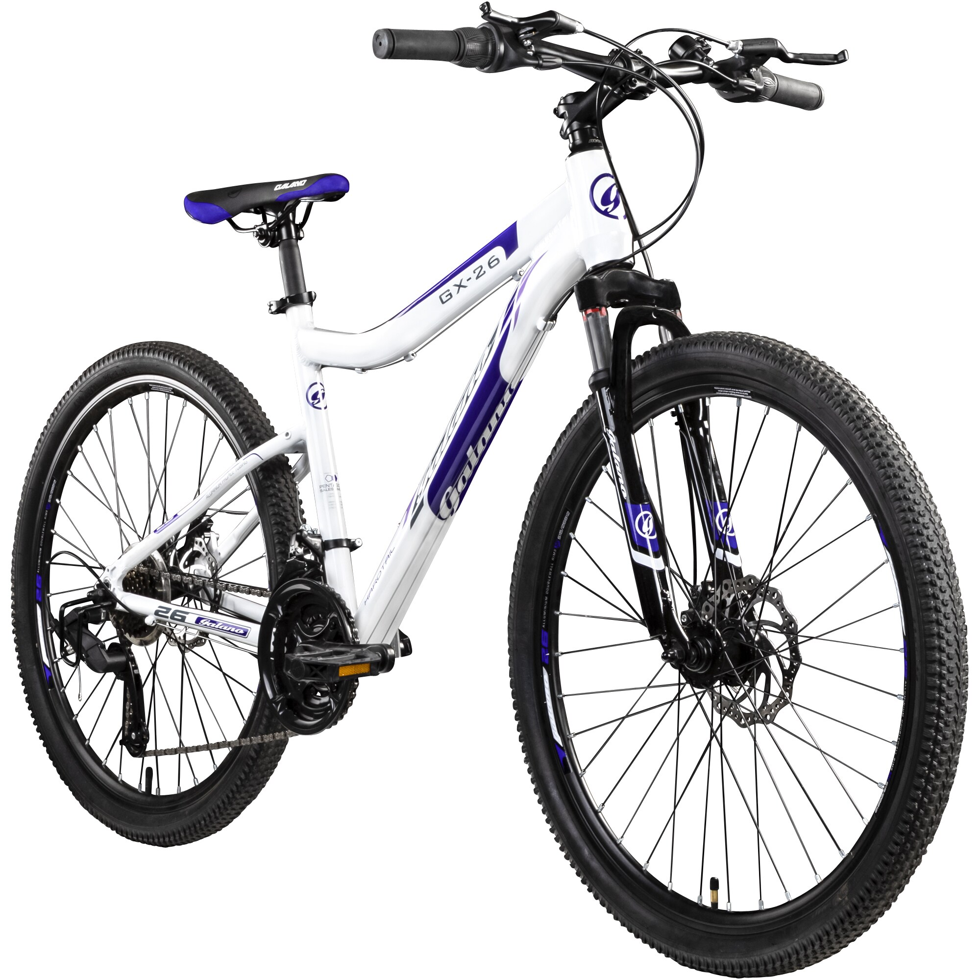 Galano GX-26 Mountainbike 26 Zoll Jugendliche Erwachsene 145 - 175 cm MTB Hardtail Fahrrad - Bild 1