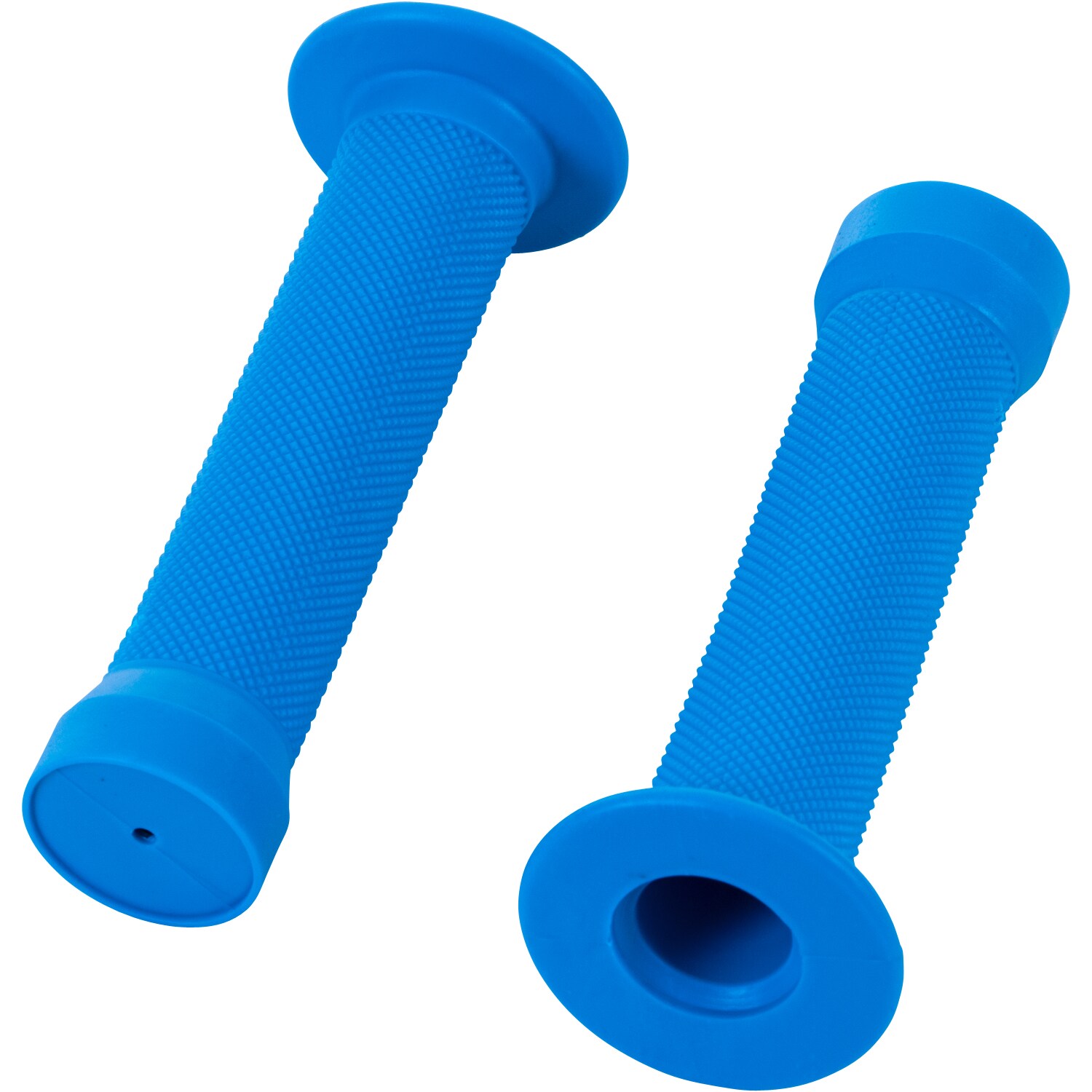 Bullseye BMX Griffe 130 mm 22,2 mm Fahrradgriffe Grips Lenkergriffe Set rechts links (blau) - Bild 1