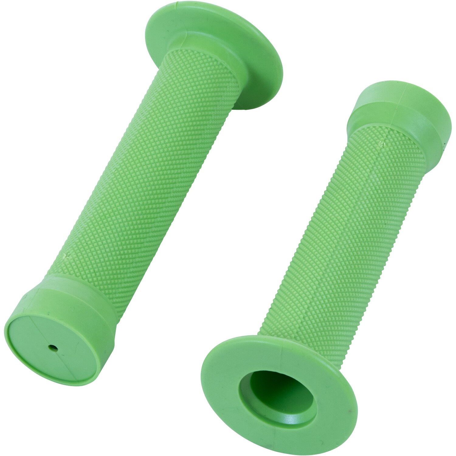 Bullseye BMX Griffe 130 mm 22,2 mm Fahrradgriffe Grips Lenkergriffe Set rechts links (gr&uuml;n) - Bild 1