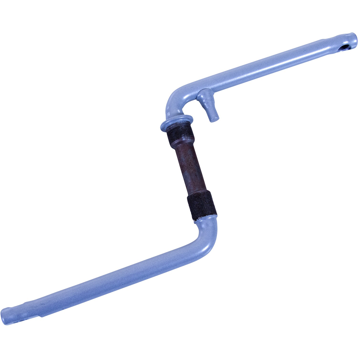 deTox BMX Kurbel Fahrrad Kurbelgarnitur Fahrradkurbel Fauber silber - Bild 1