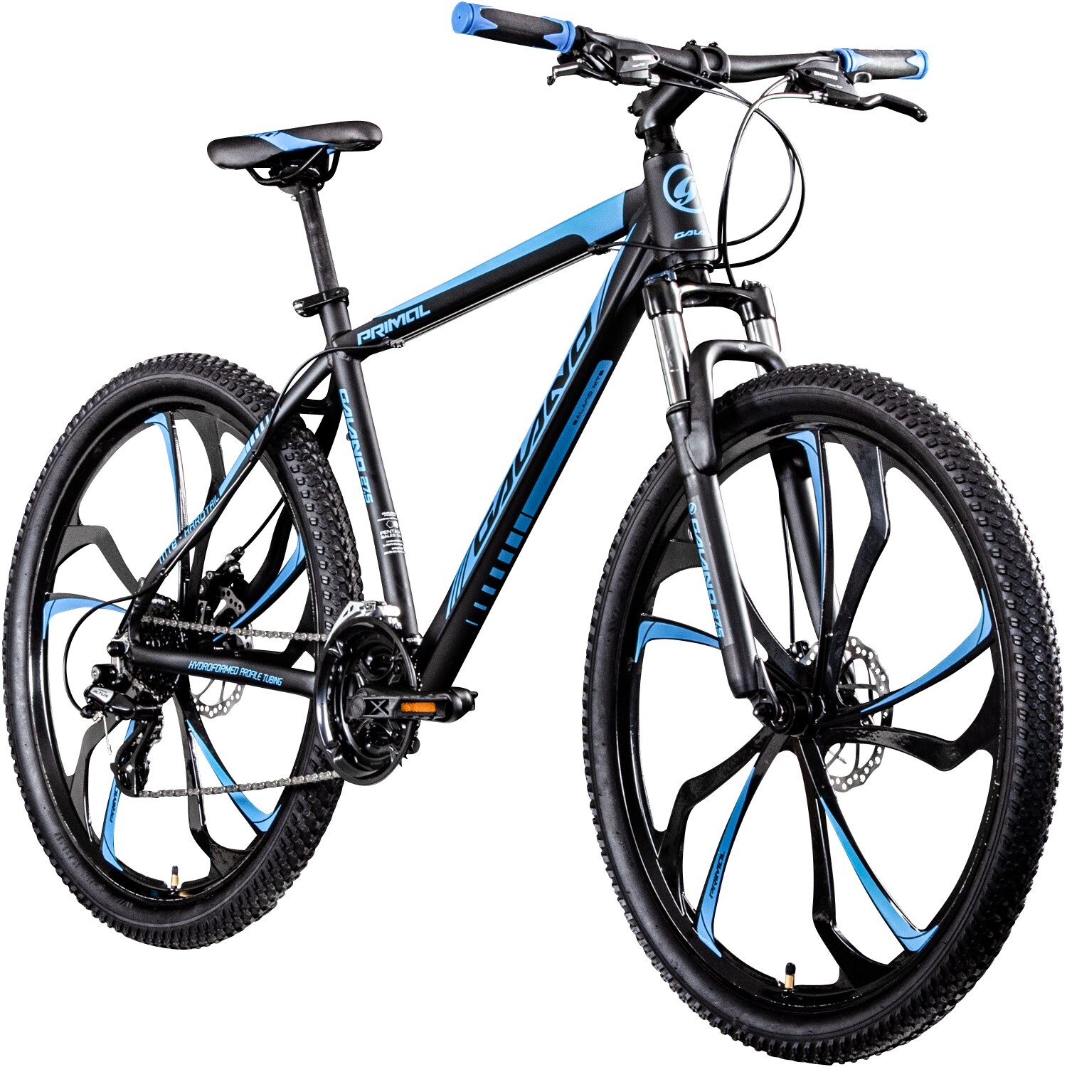 Galano Primal Mountainbike 27,5 Zoll f&uuml;r Jugendliche und Erwachsene 165 - 185 cm MTB Hardtail Fahrrad - Bild 1
