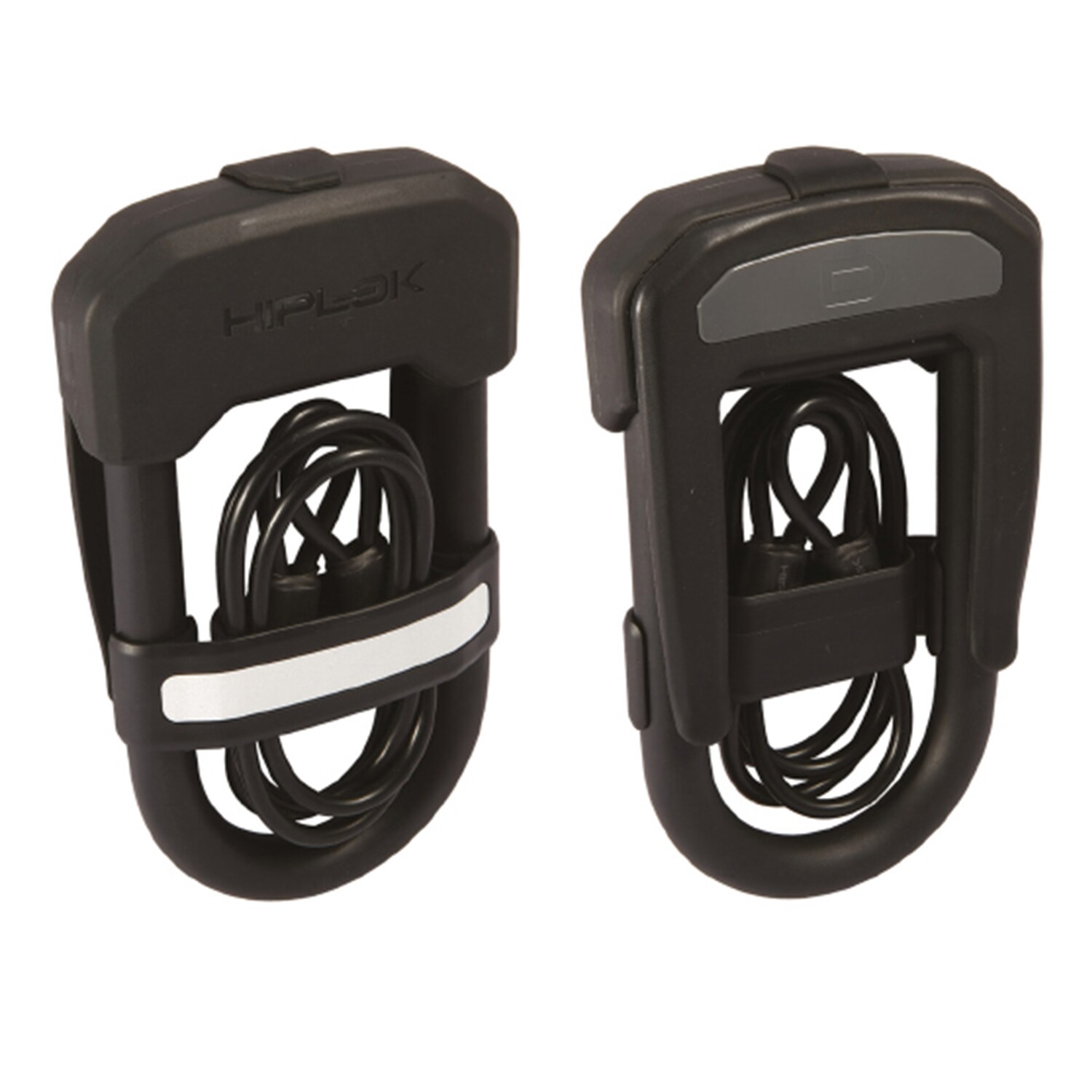 Hiplock DC Wearable D-Lock B&uuml;gelschloss mit 90 cm Stahlkabel Fahrradschloss - Bild 1