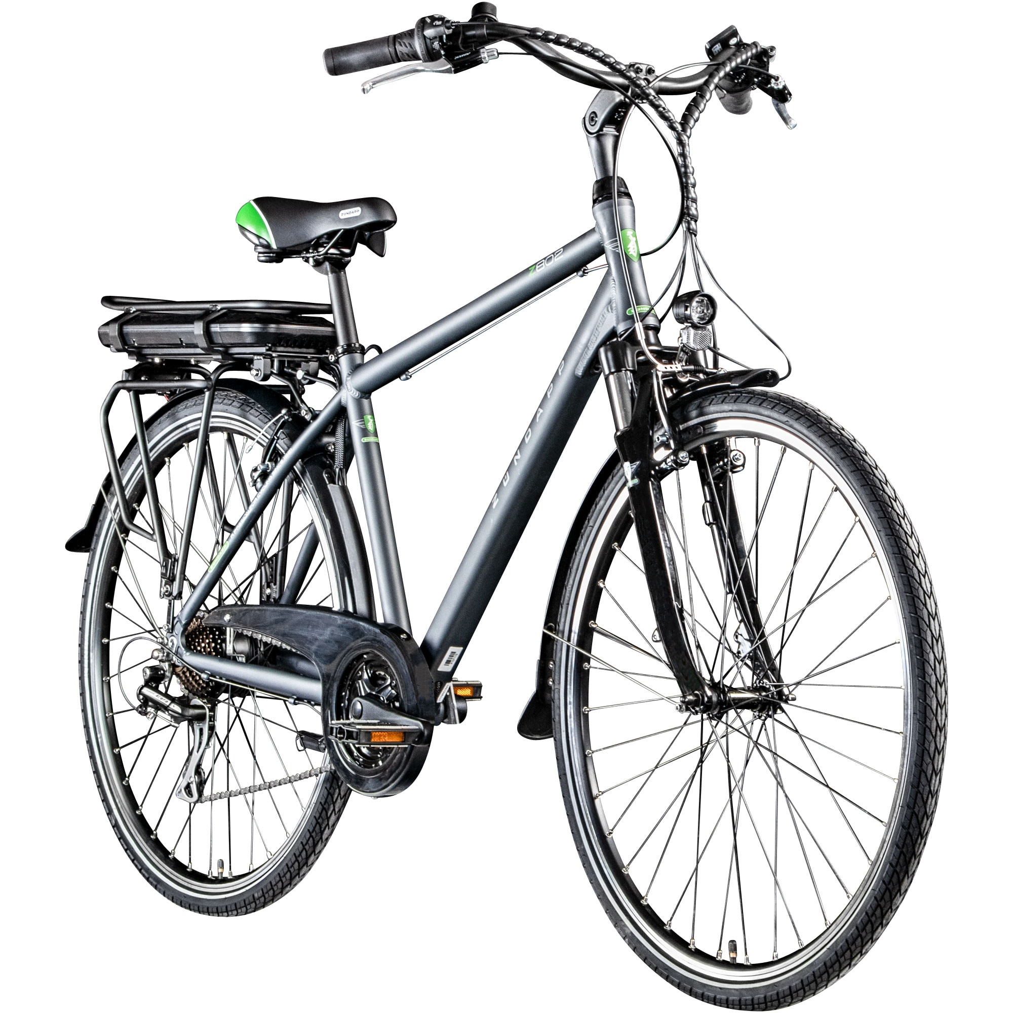REFURBISHED &ndash; Z&uuml;ndapp Z802 E Bike 28 Zoll Trekkingrad Herren 155 - 185 cm Elektrofahrrad mit 21 Gang - Bild 1