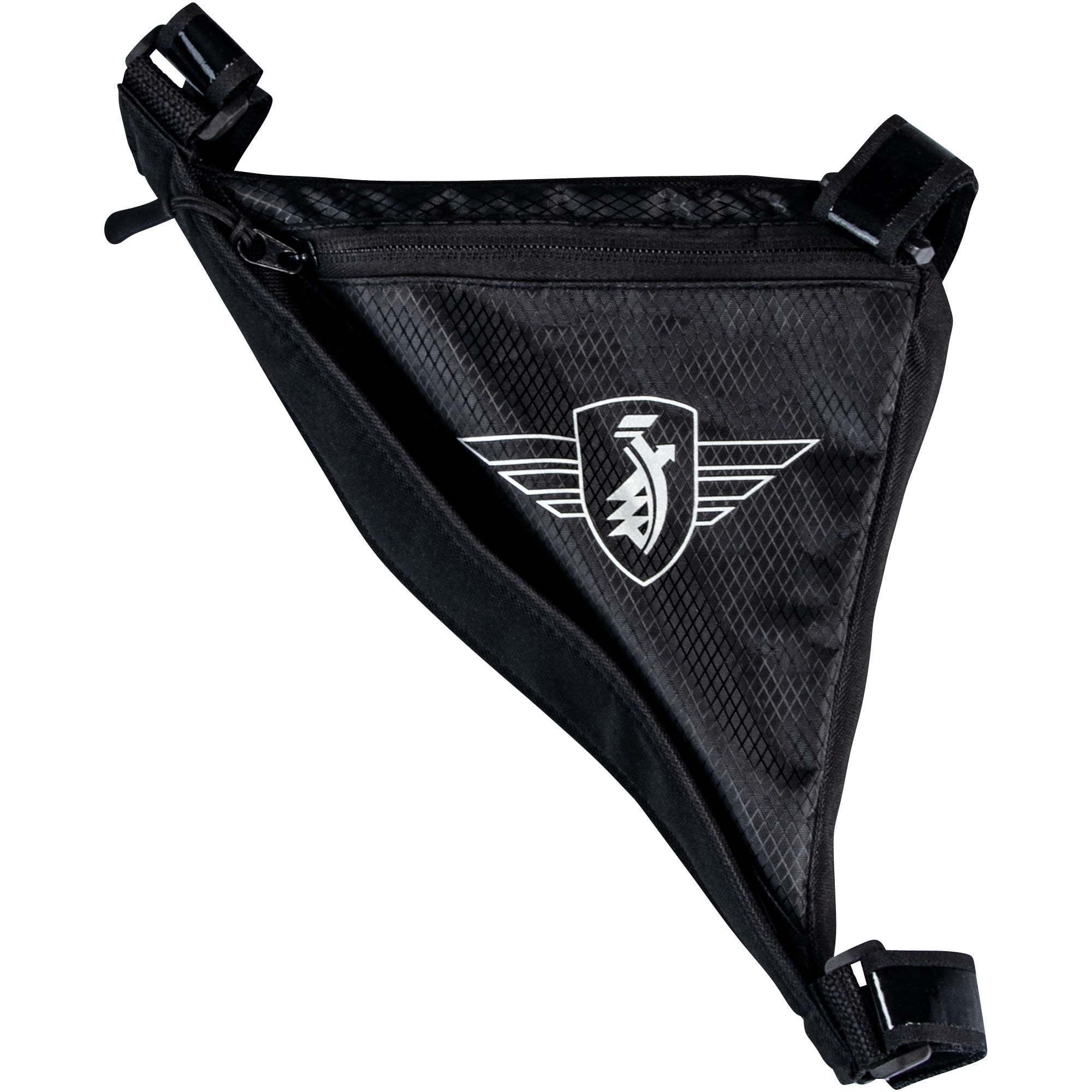 Z&uuml;ndapp Fahrradtasche f&uuml;r den Fahrrad Rahmen Tasche Oberrohrtasche Rahmentasche mit Klett und Rei&szlig;verschluss - Bild 1